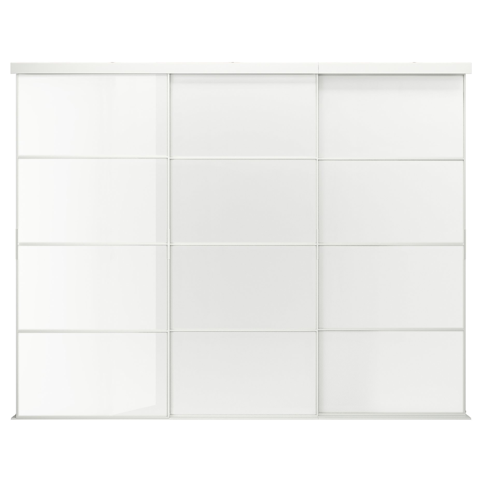 SKYTTA/FARVIK, sliding door combination, 301x240 cm, 094.779.17