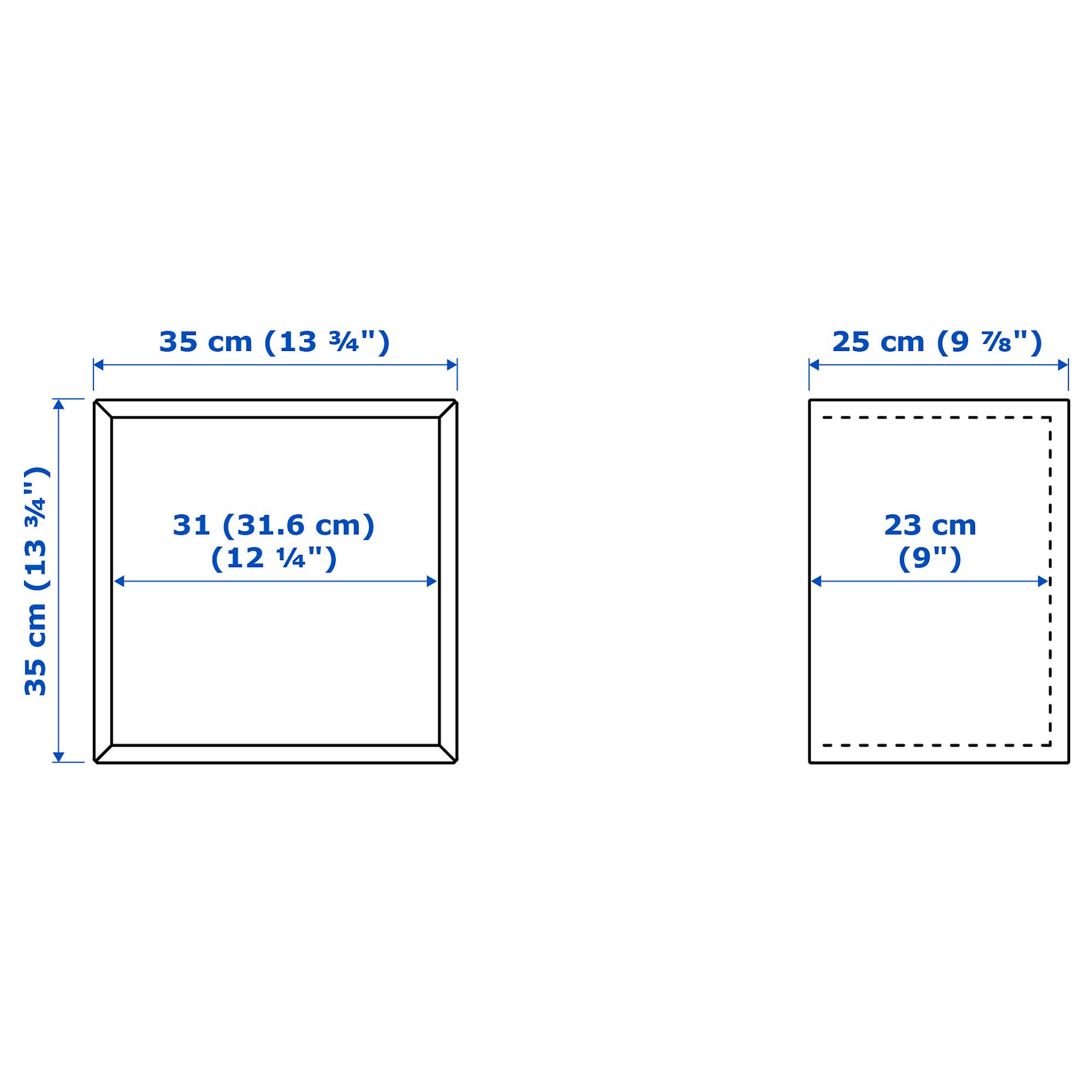 EKET, σύνθεση ντουλαπιών τοίχου, 105x35x70 cm, 095.213.69