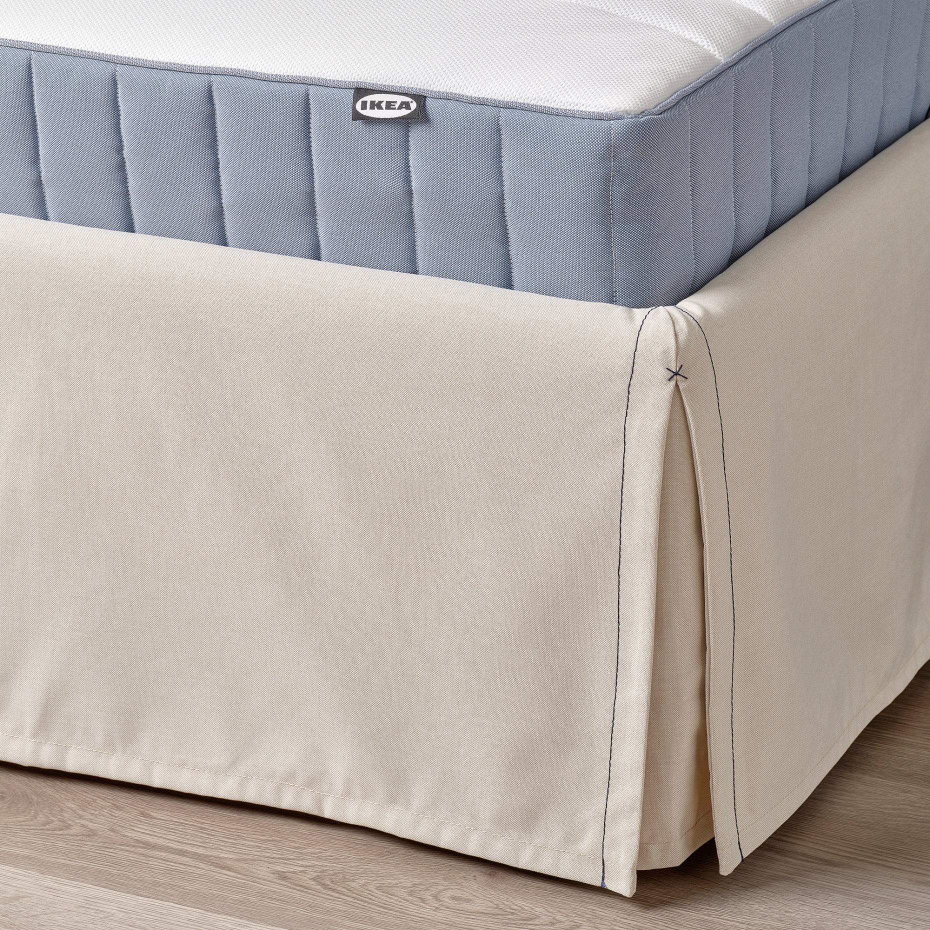 TÄRNKULLEN, upholstered bed frame, 160x200 cm, 095.692.24