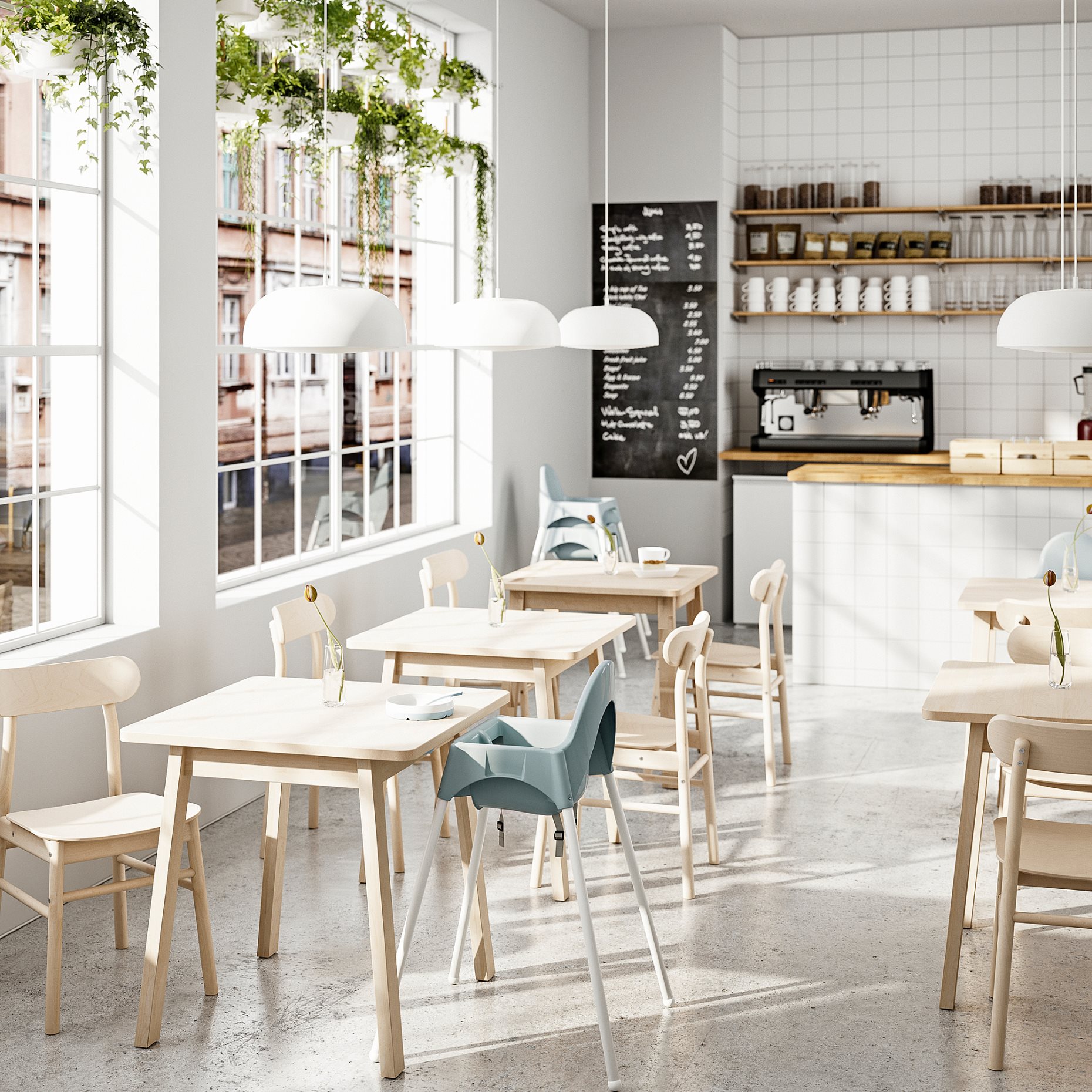 ANTILOP, highchair with safety belt, 095.978.87