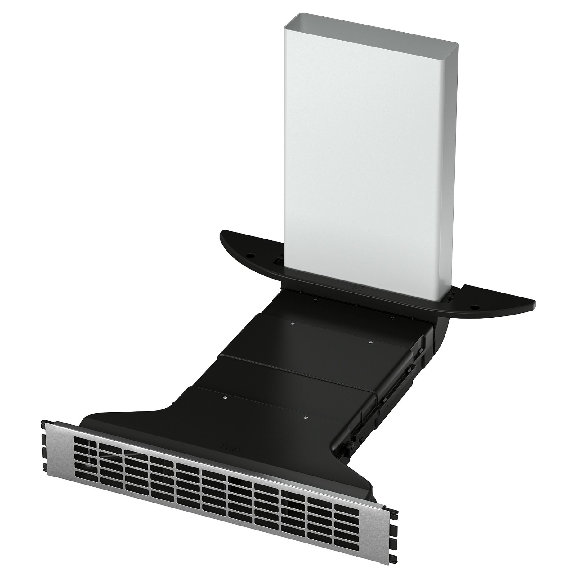 TÄCKNAN, επαγωγική εστία με ενσωματωμένο απορροφητήρα και κιτ ανακύκλωσης αέρα/IKEA 500, 60 cm, 096.125.00