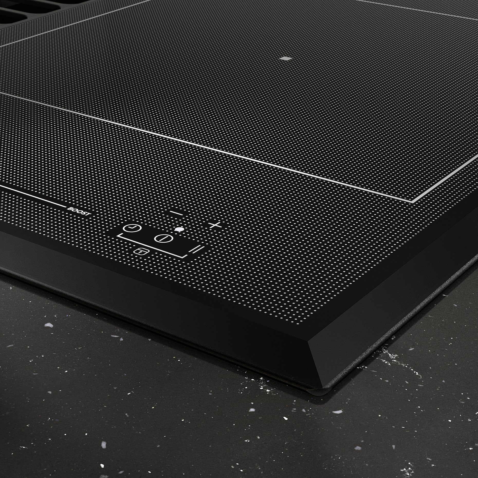 TÄCKNAN, επαγωγική εστία με ενσωματωμένο απορροφητήρα και κιτ ανακύκλωσης αέρα/IKEA 500, 60 cm, 096.125.00