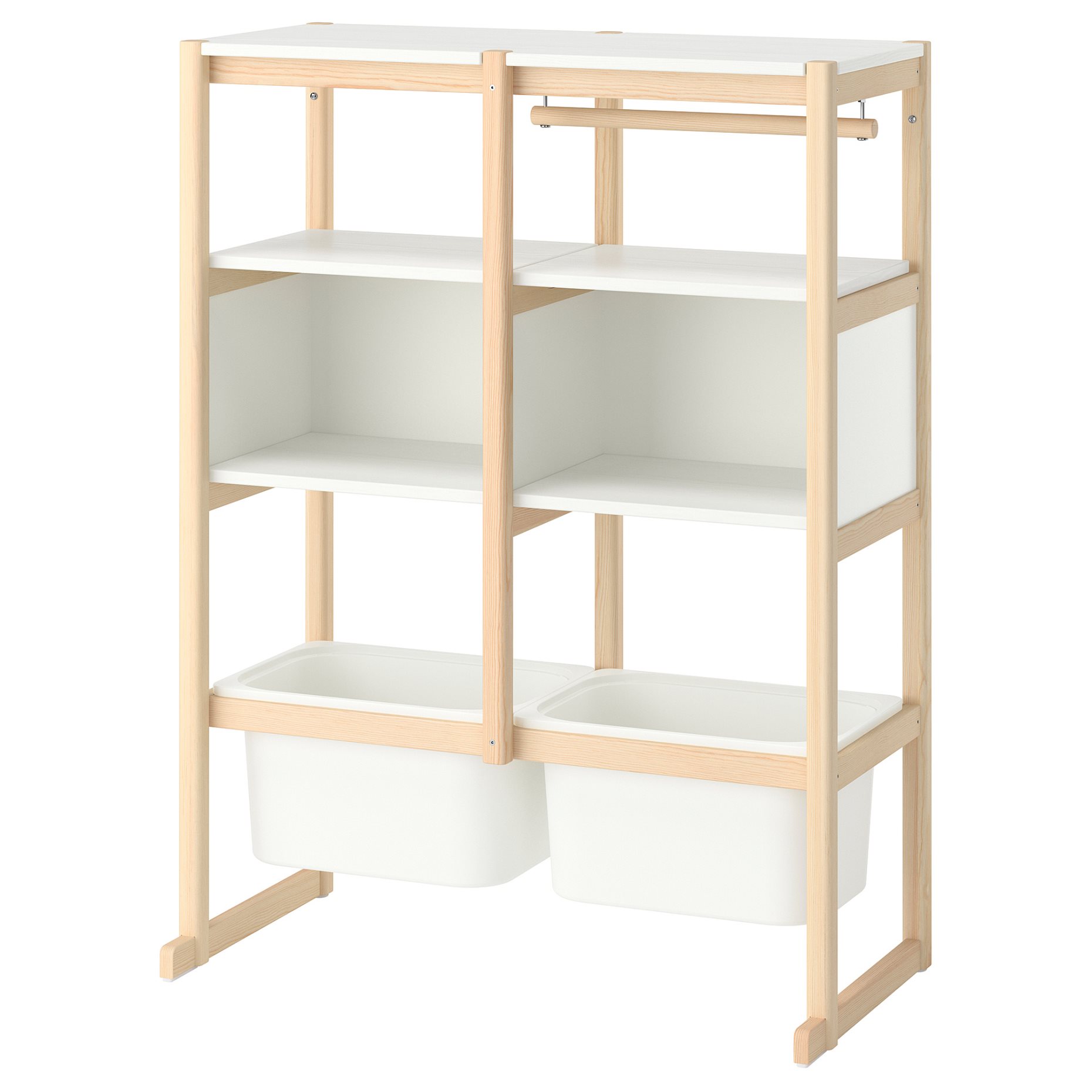 FLISAT, open storage combination, 88x38x117 cm, 096.249.23