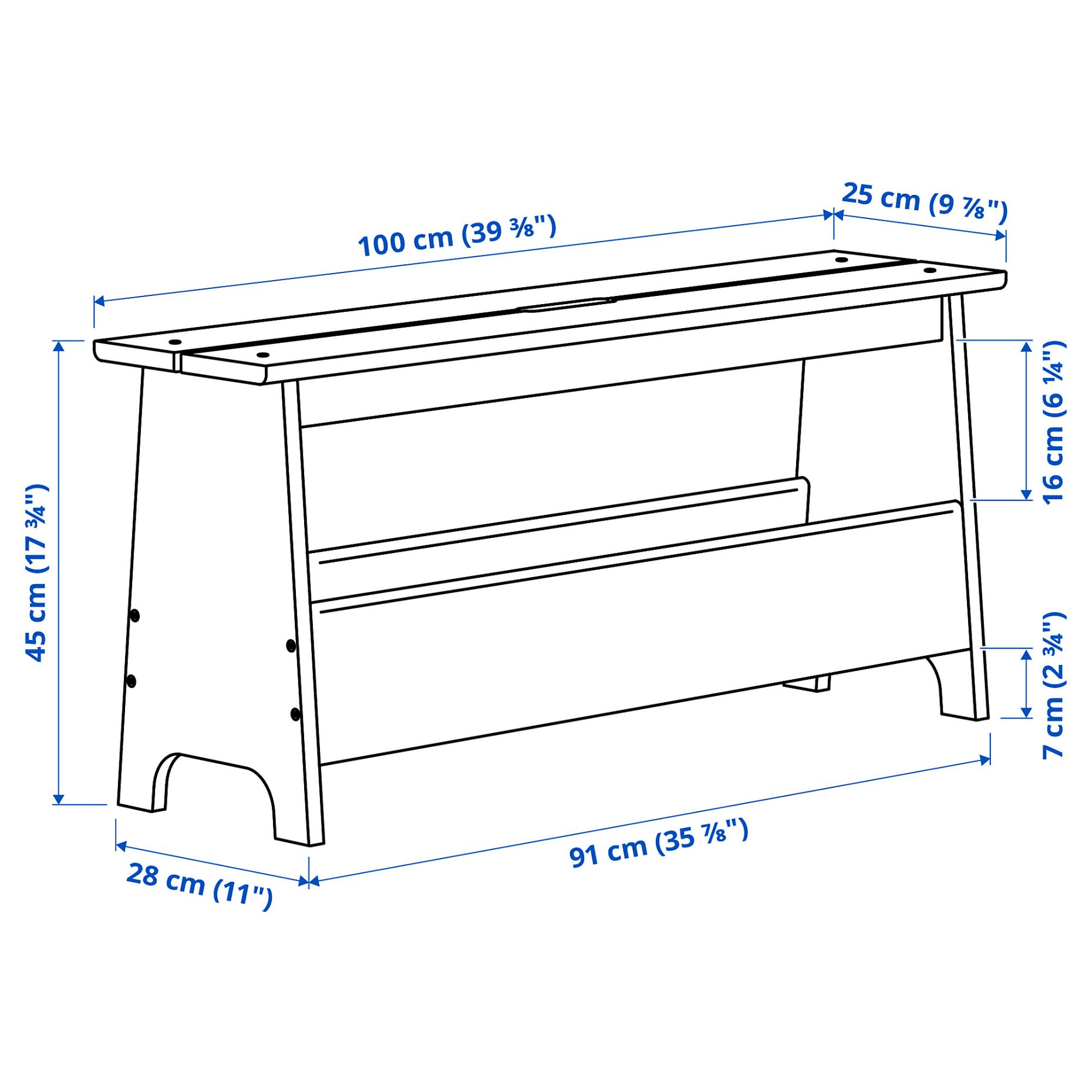 PINNTORP/PERJ, table with 2 chairs and bench, 096.269.36