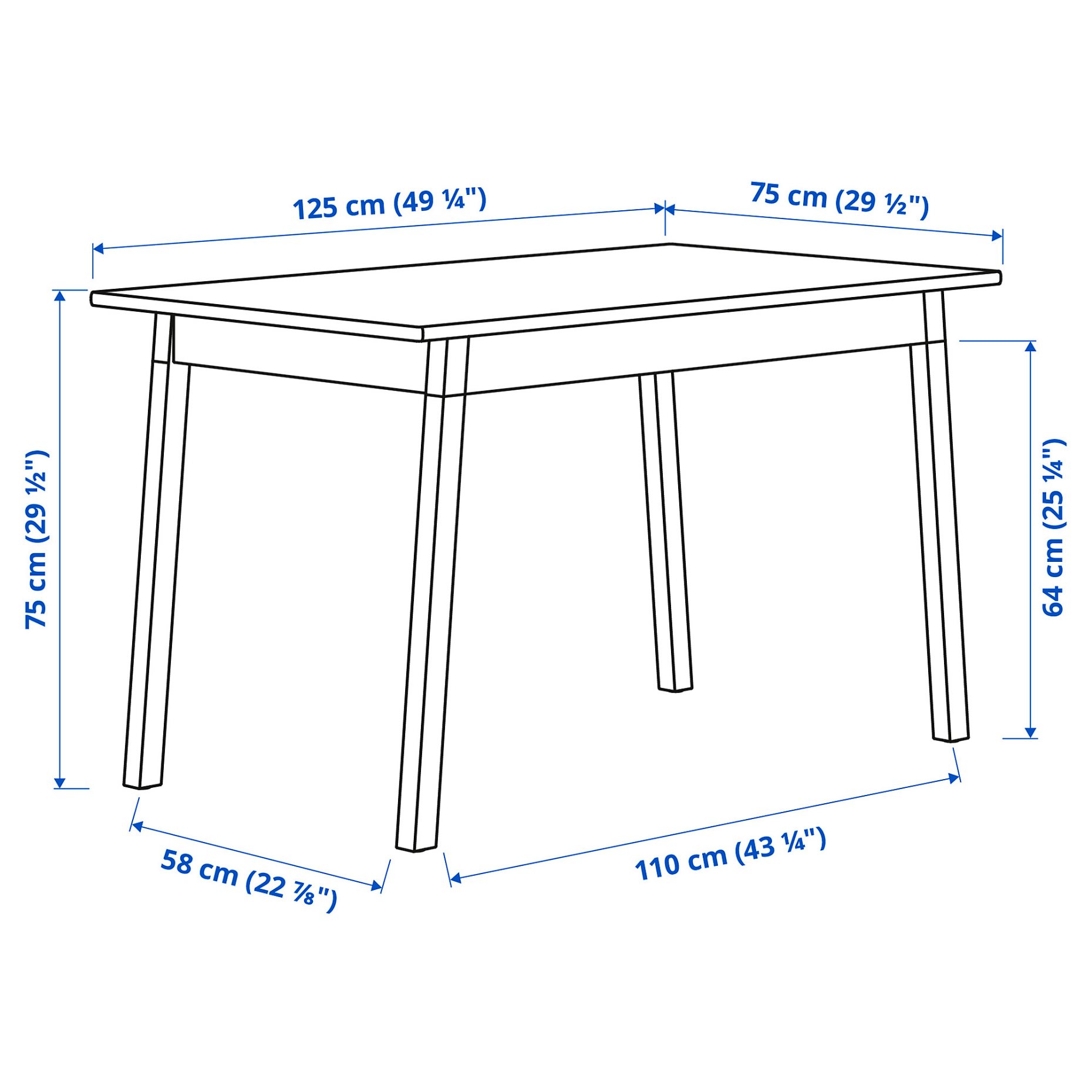 PINNTORP/PERJ, table with 2 chairs and bench, 096.269.36