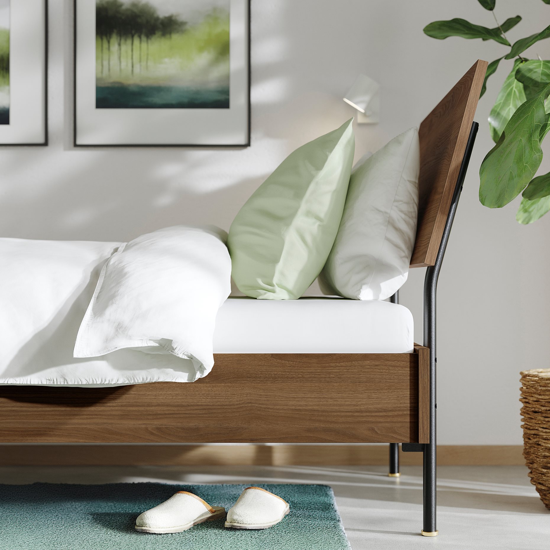 RÅDMANSÖ, bed frame, 90x200 cm, 096.301.27