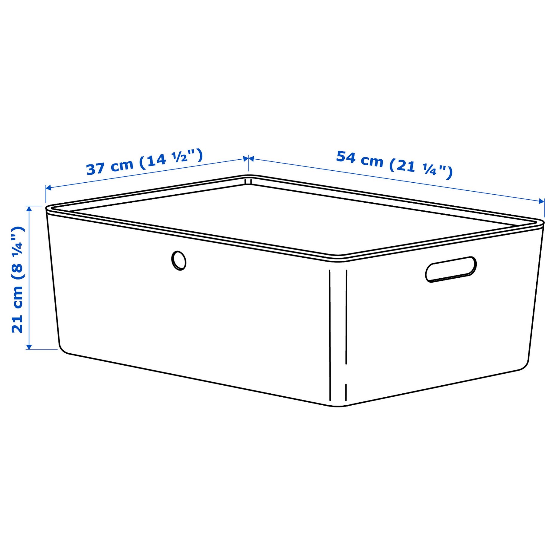 KUGGIS, box with lid, 102.802.03