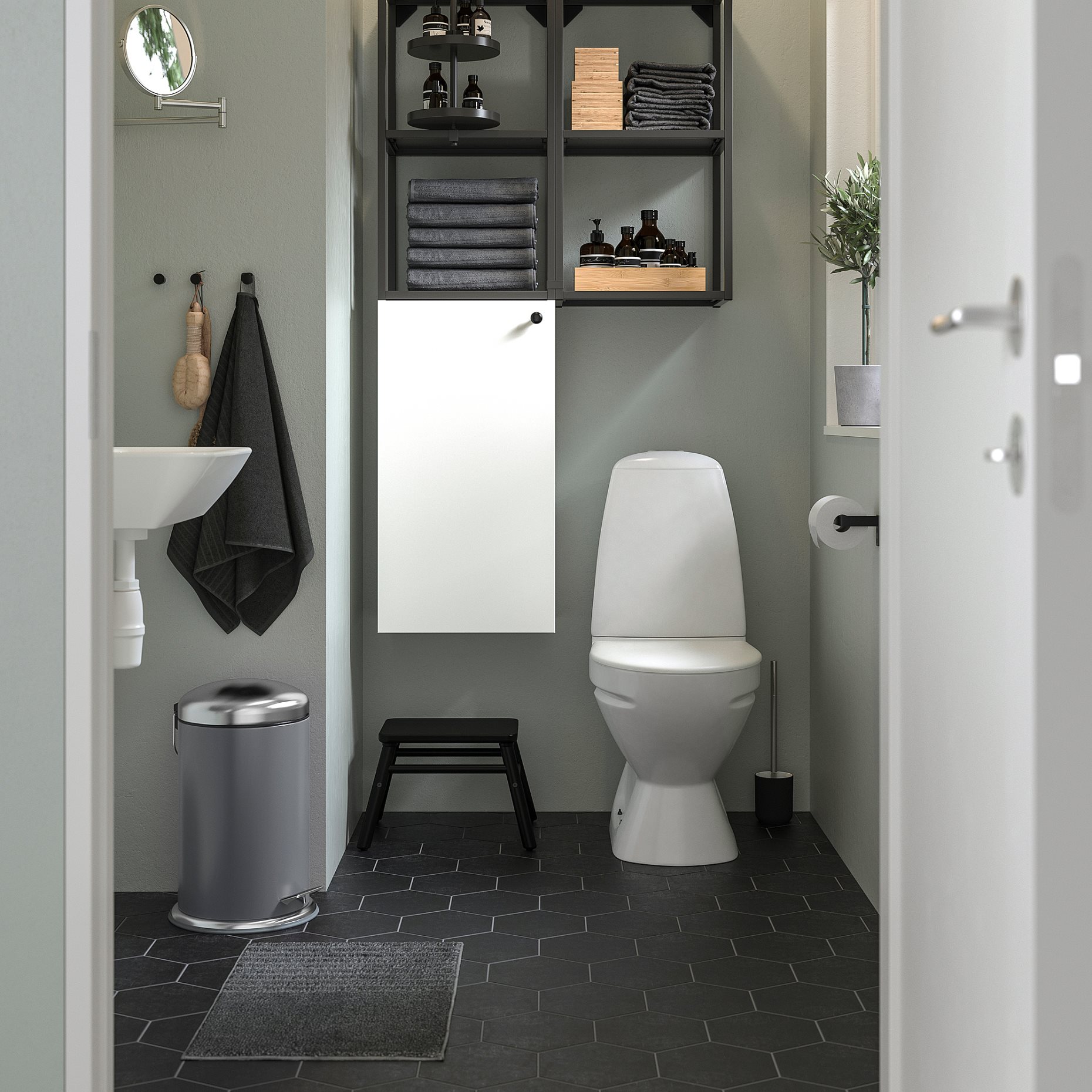 MJÖSA, pedal bin, 104.228.44