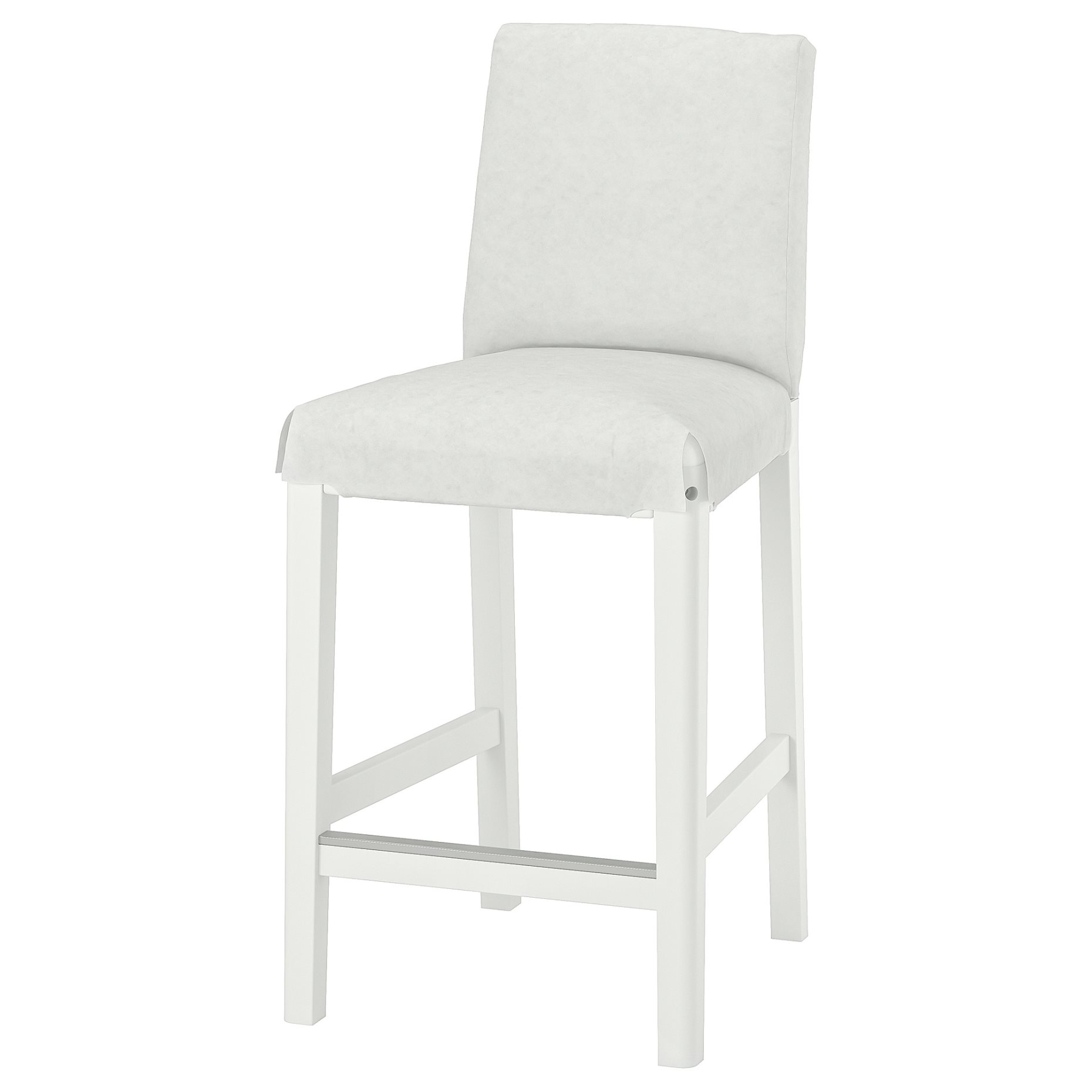 BERGMUND, bar stool with backrest frame, 62 cm, 104.519.64