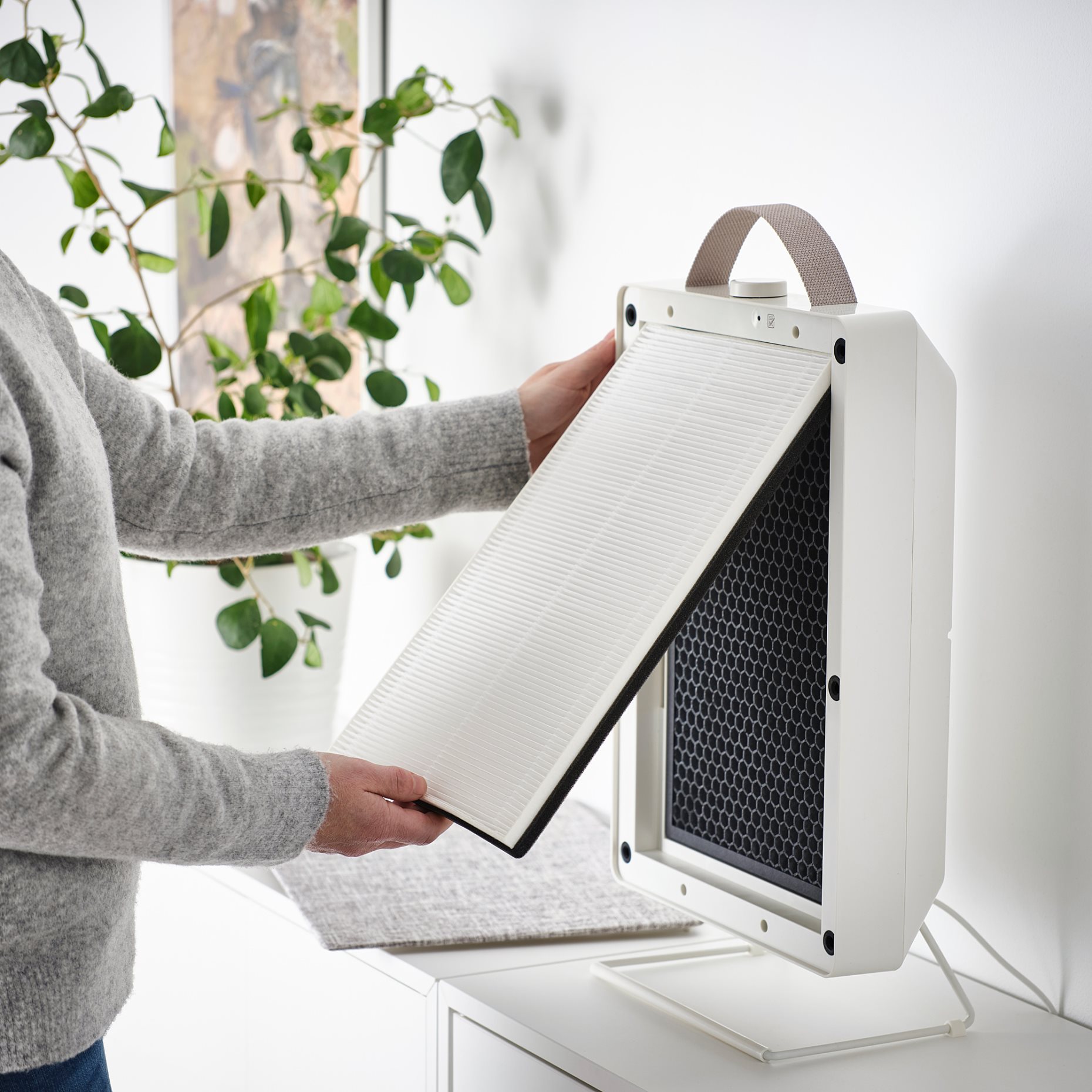 FÖRNUFTIG, air purifier, 31x45 cm, 104.619.63