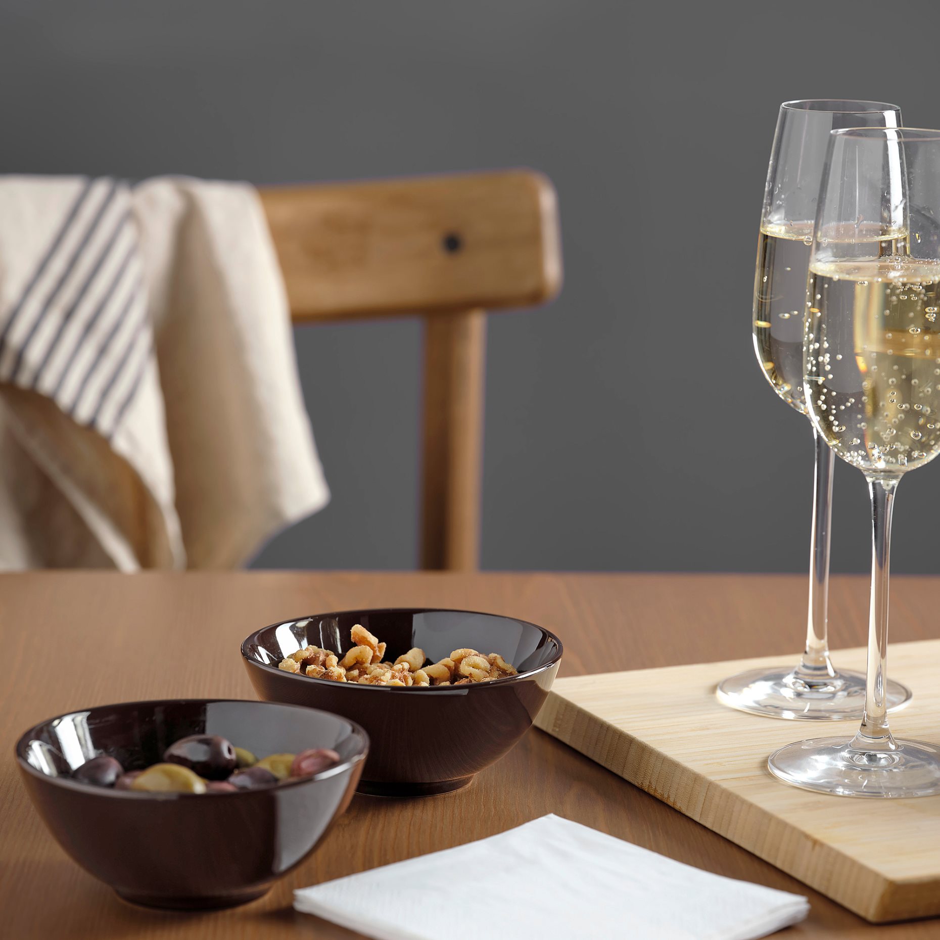 FÄRGKLAR, bowl/glossy 4 pack, 12 cm, 104.854.26