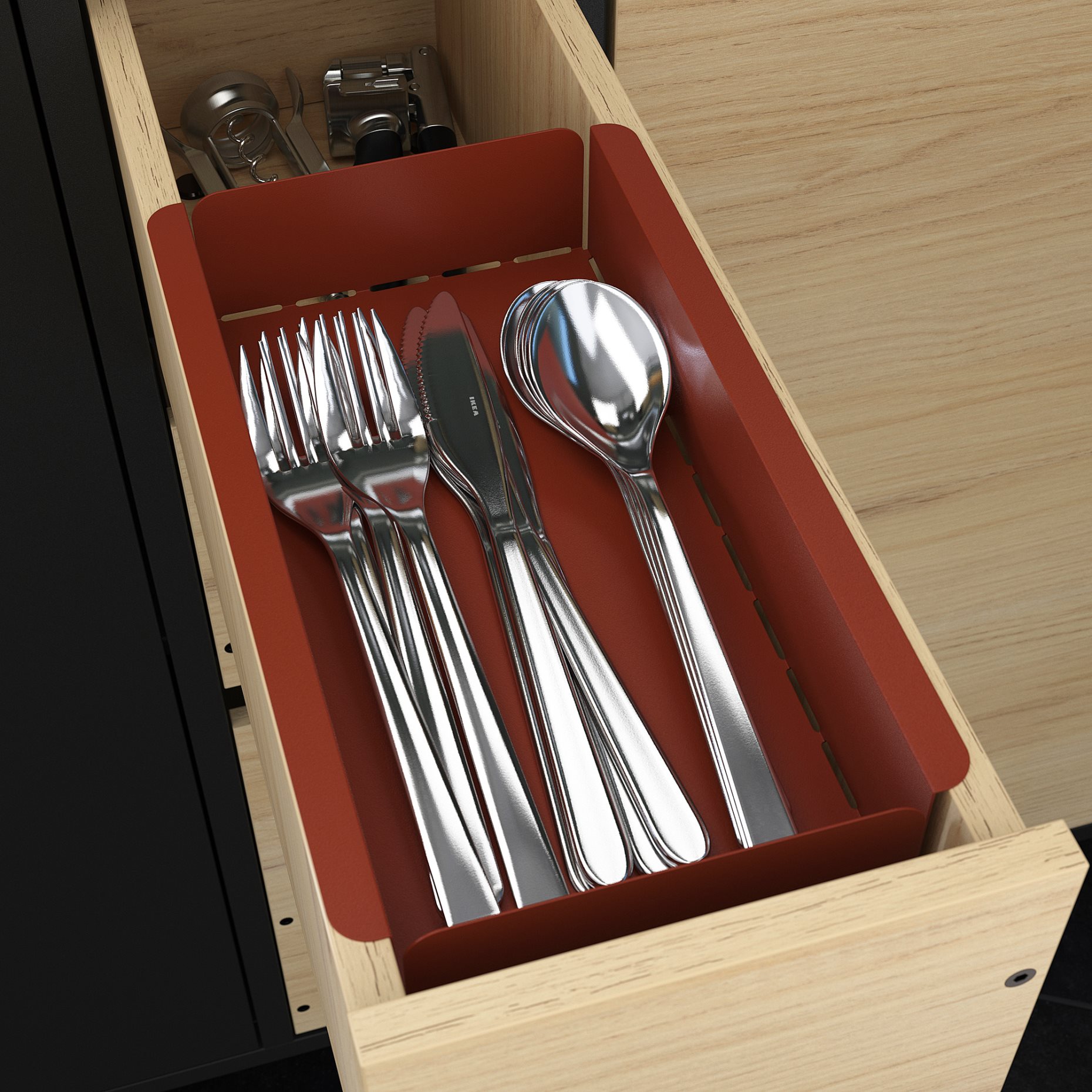 ÄSPINGE, μικρή κουζίνα, 120x60x202 cm, 105.002.81