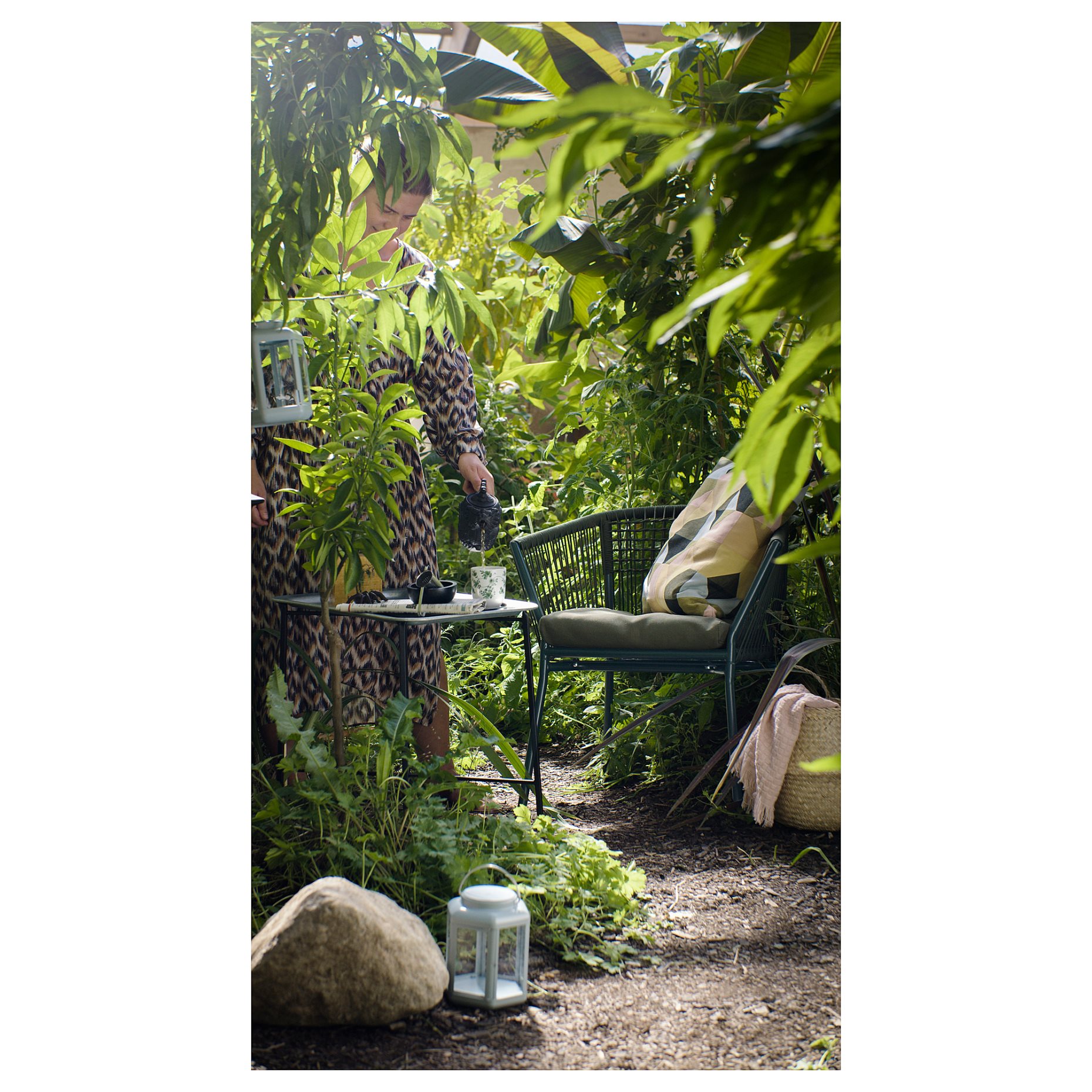 SEGERÖN, chair with armrests, outdoor, 105.147.54