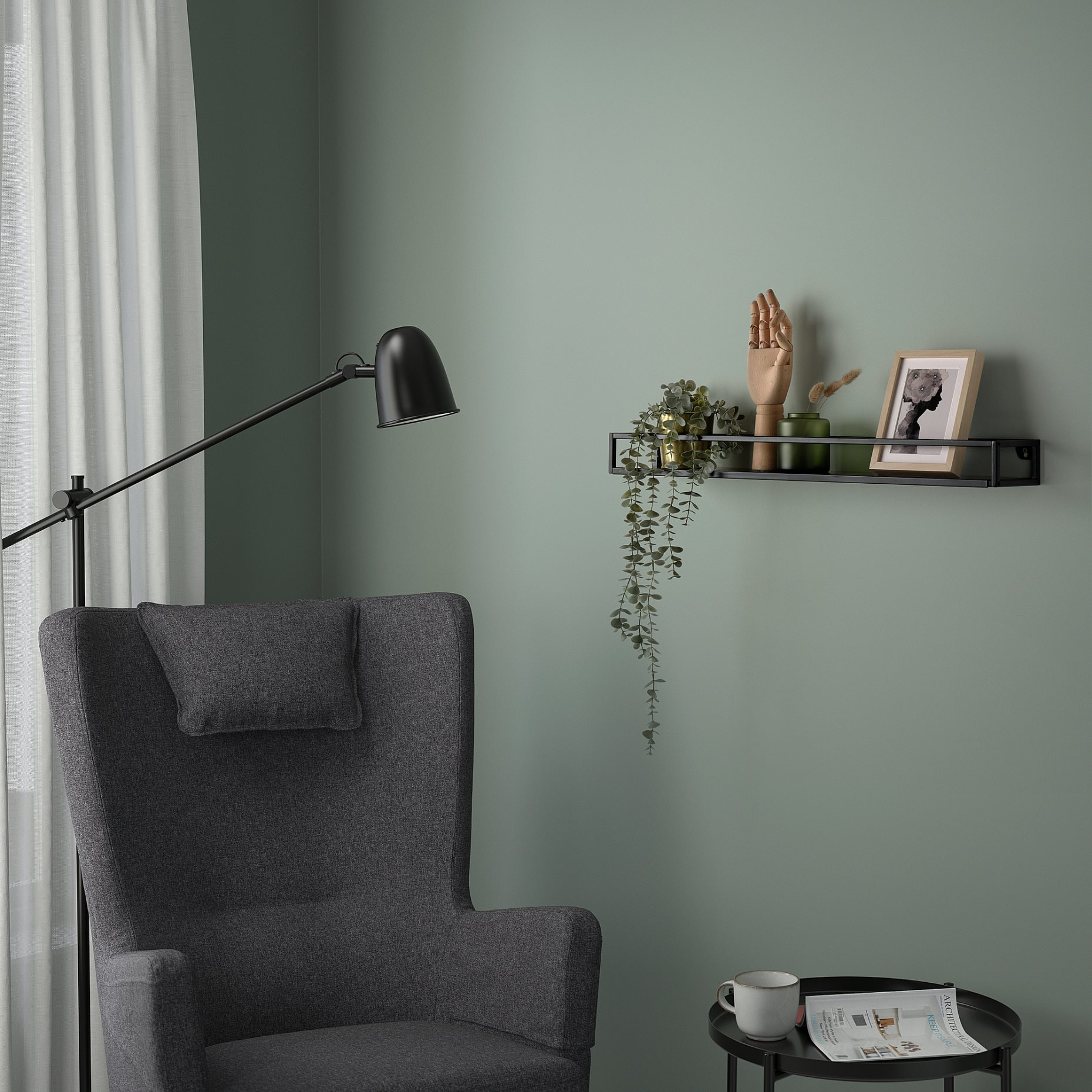 LINDÅSEN, ράφι, 75 cm, 105.158.00