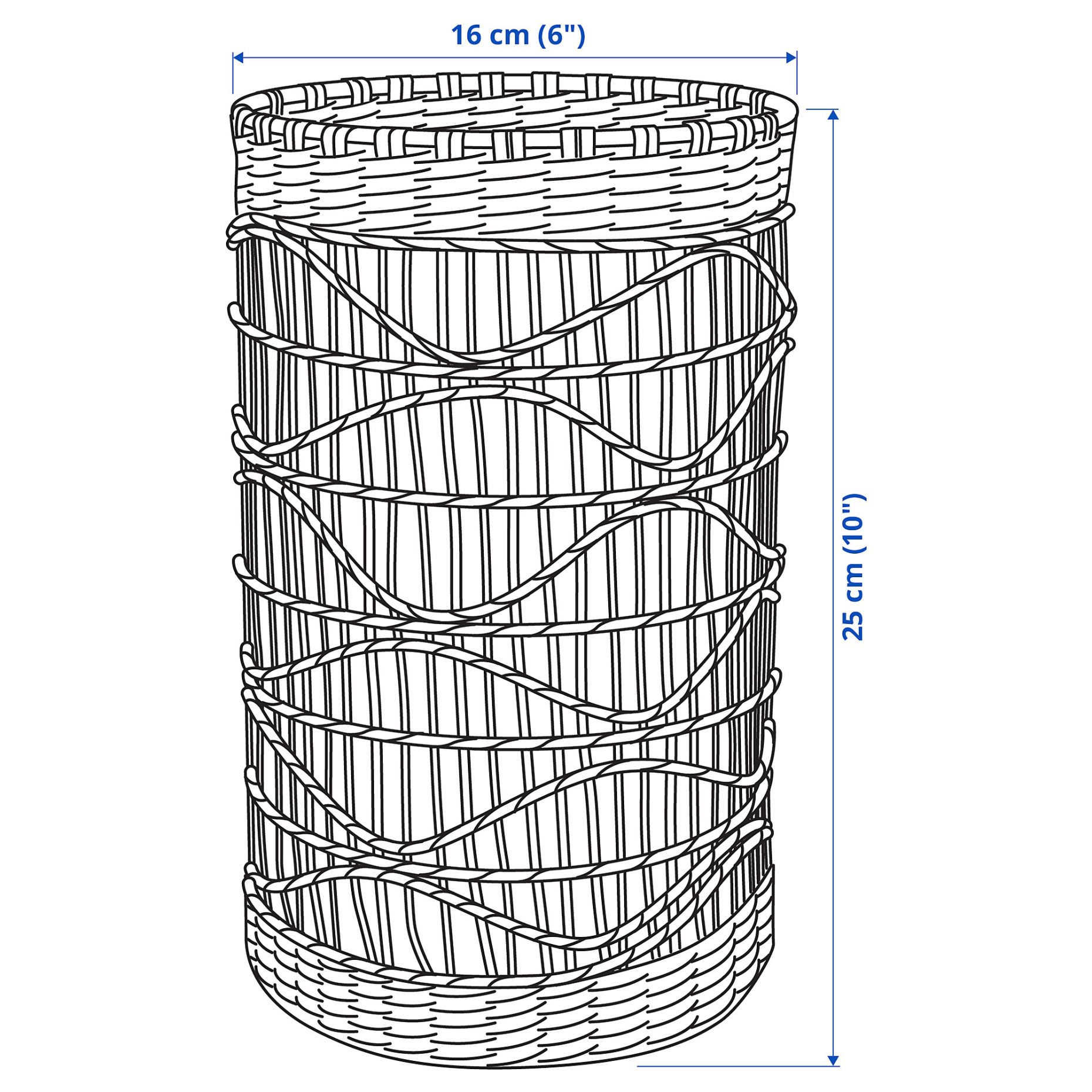 SLIPPRIG, φαναράκι για χοντρό κερί/χειροποίητο, 105.165.26