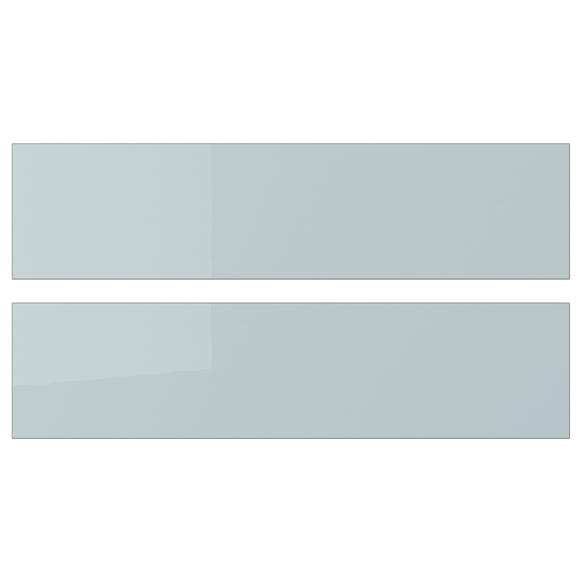 KALLARP, drawer front/high-gloss 2 pack, 40x10 cm, 105.201.56