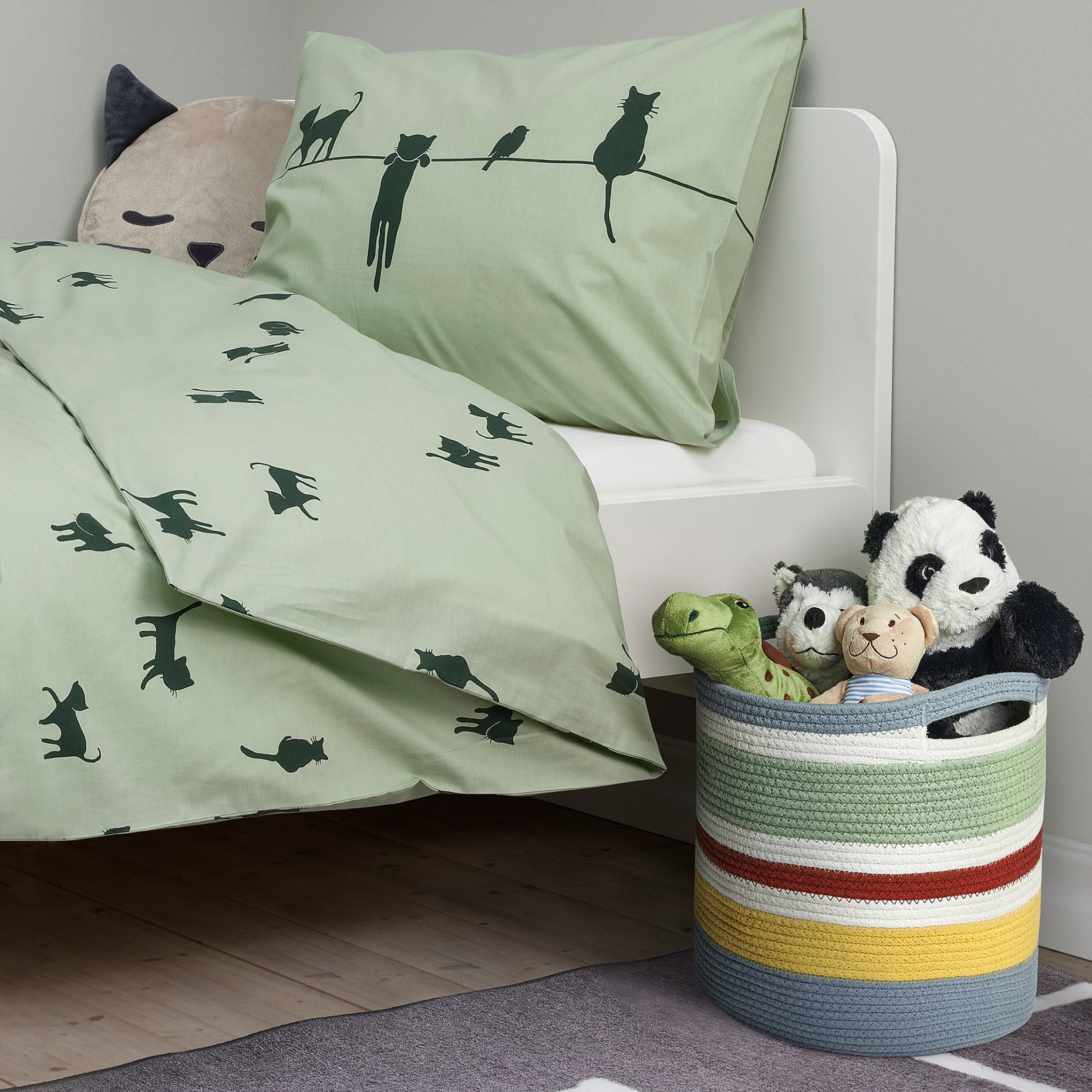 STRANDSKATA, τσάντα αποθήκευσης/πλεγμένο, 30 cm, 105.295.43