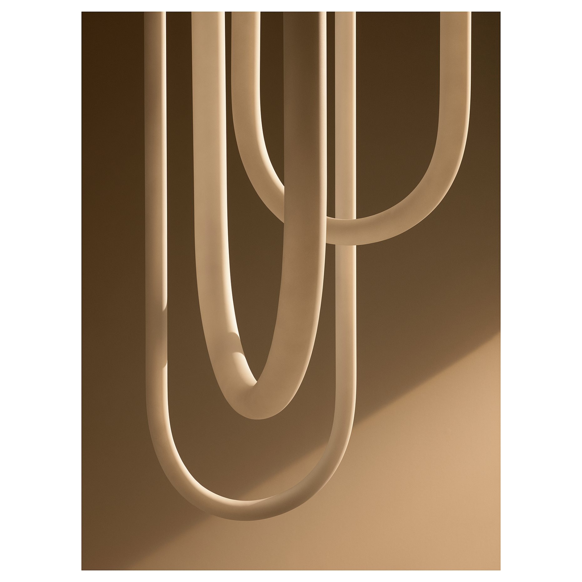 VARMBLIXT, κρεμαστό φωτιστικό με ενσωματωμένο φωτισμό LED/επιγαλακτωμένο γυαλί, 105.311.31