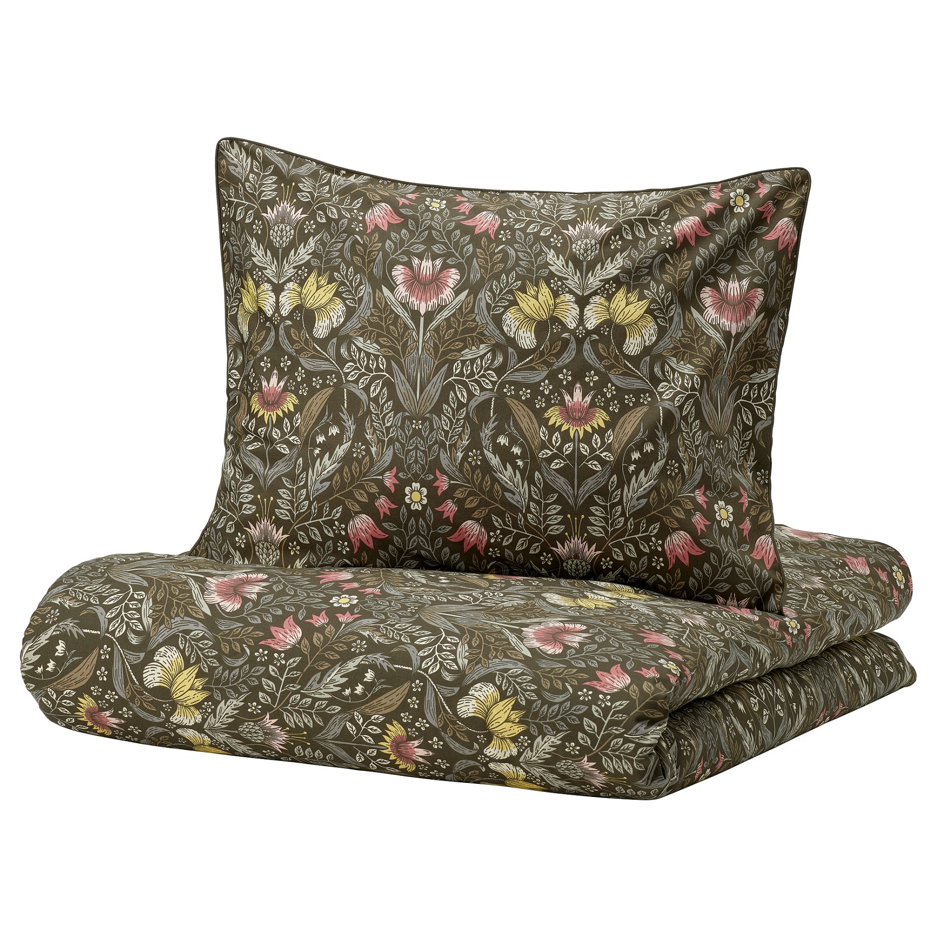 KÄRRDUNÖRT, duvet cover and pillowcase, 150x200/50x60 cm, 105.363.22