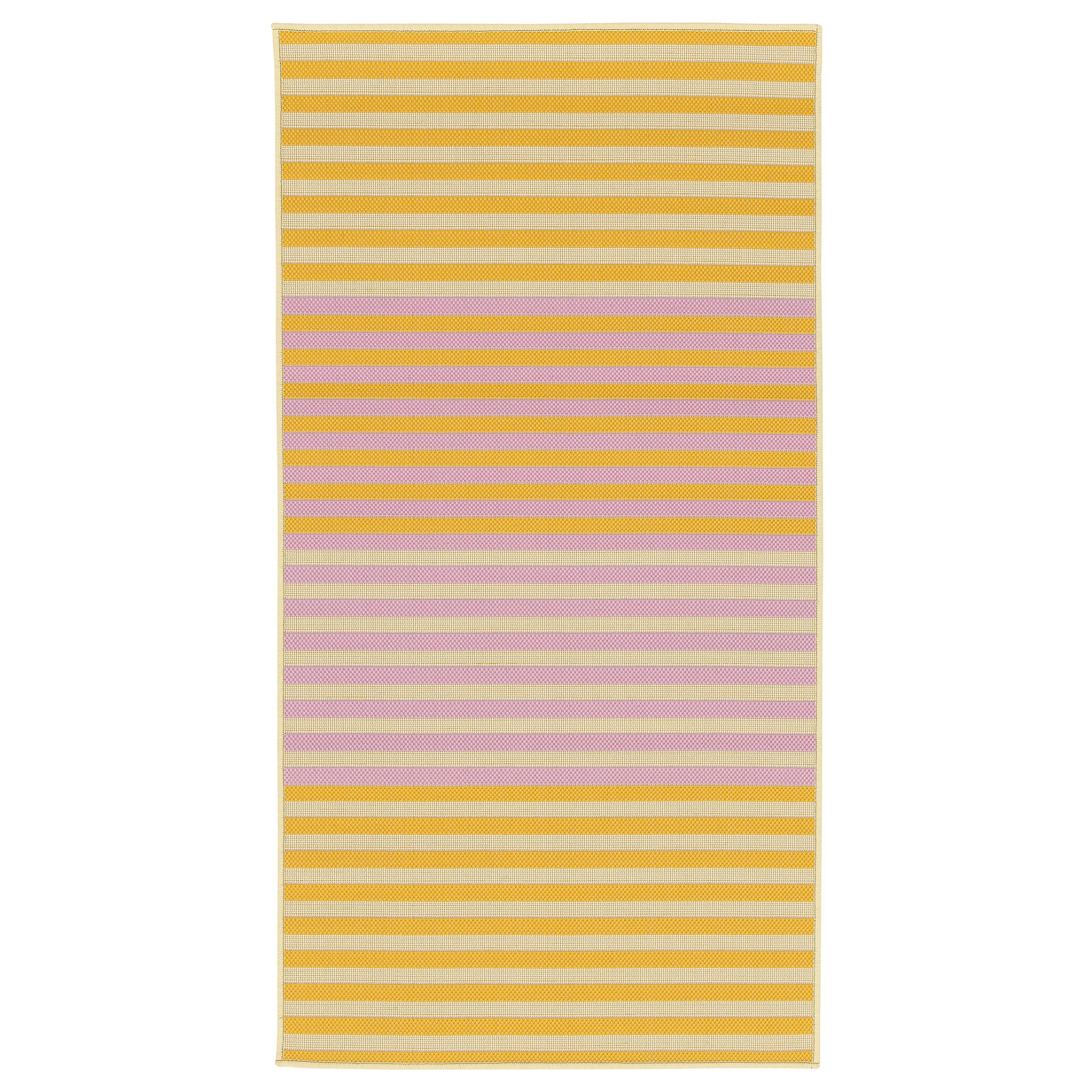 KORSNING, rug flatwoven/striped/in/outdoor, 80x150 cm, 105.414.89