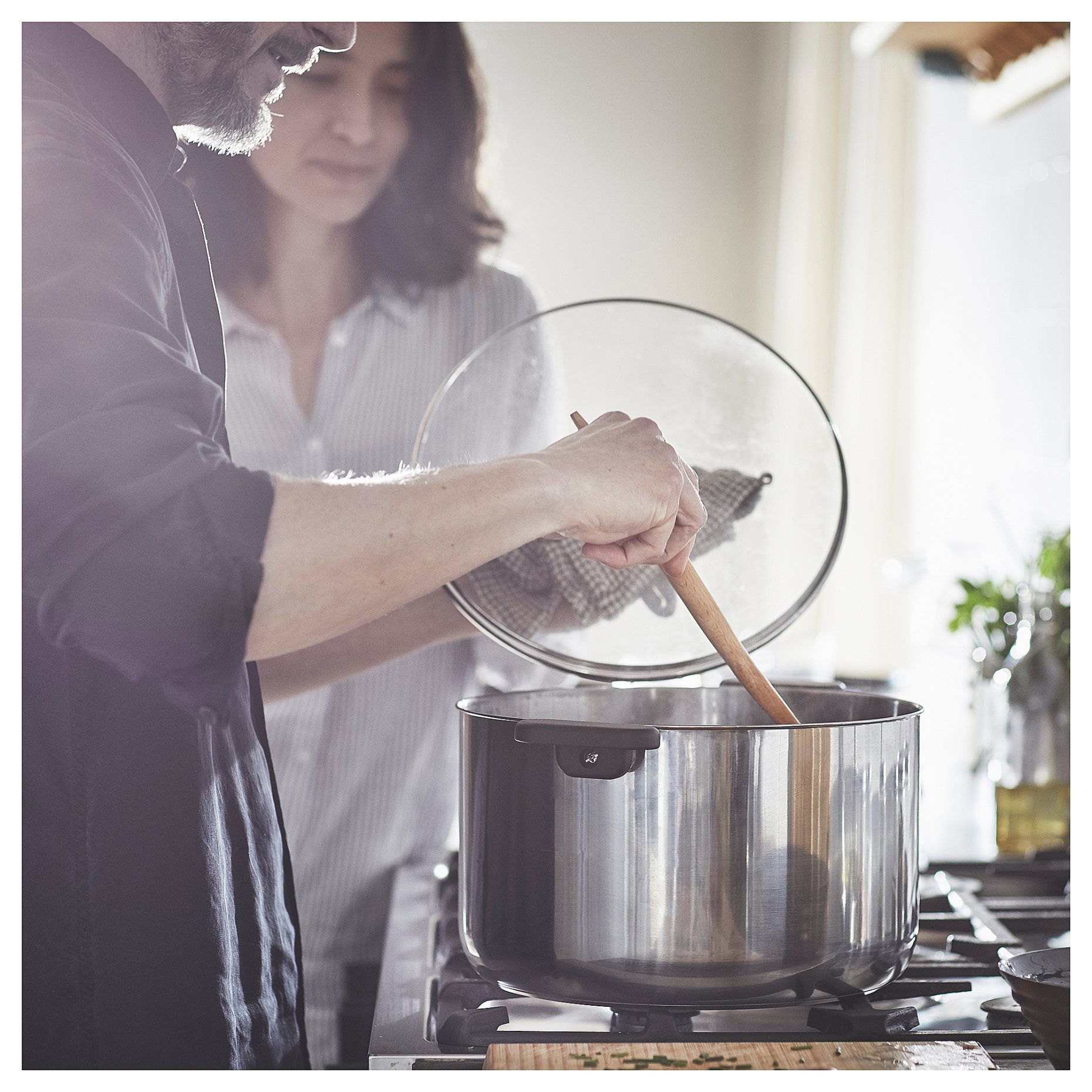 MIDDAGSMAT, pot with lid, 10 l, 105.452.32