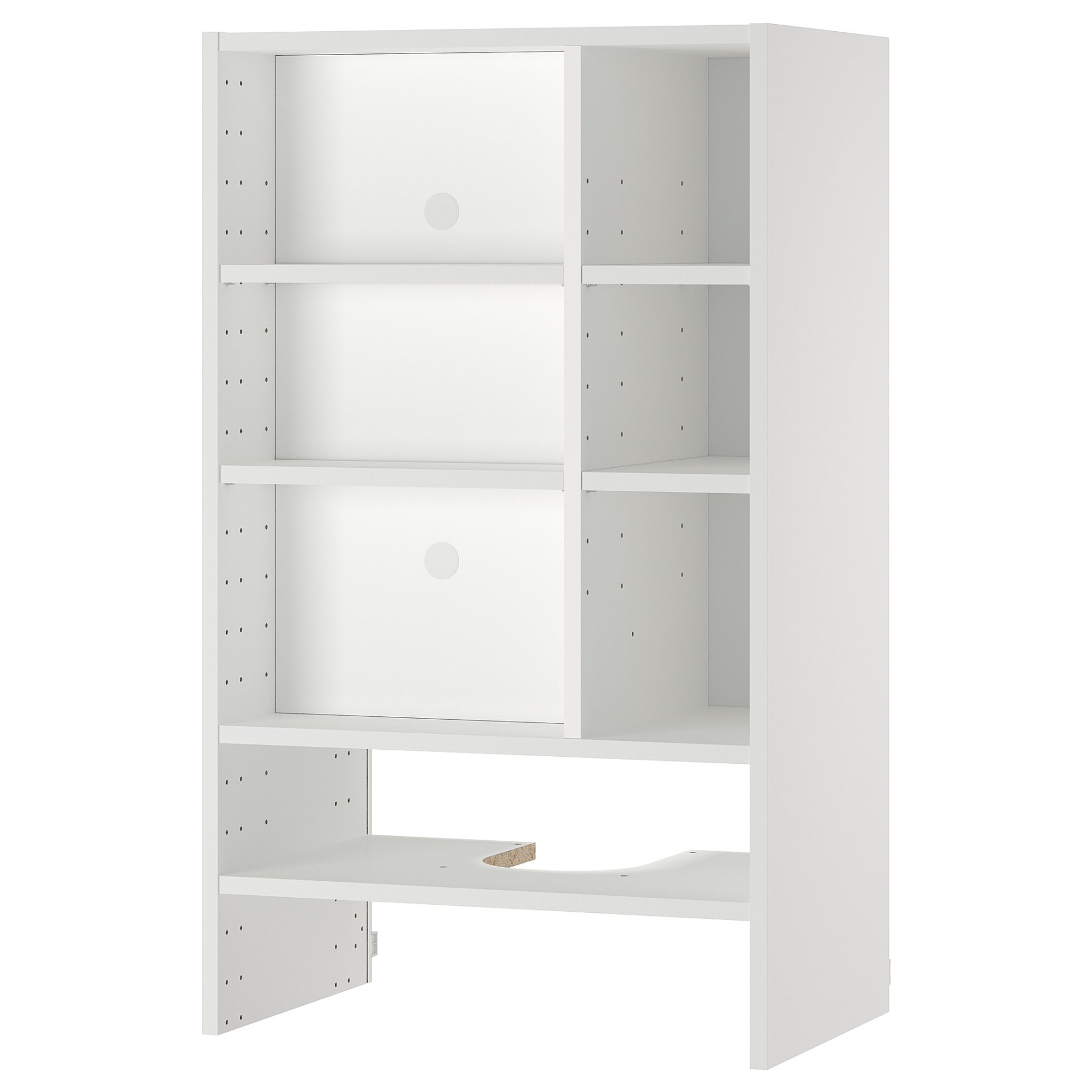 METOD, wall cabinet frame for built in extractor hood, 60x37x100 cm, 105.476.41