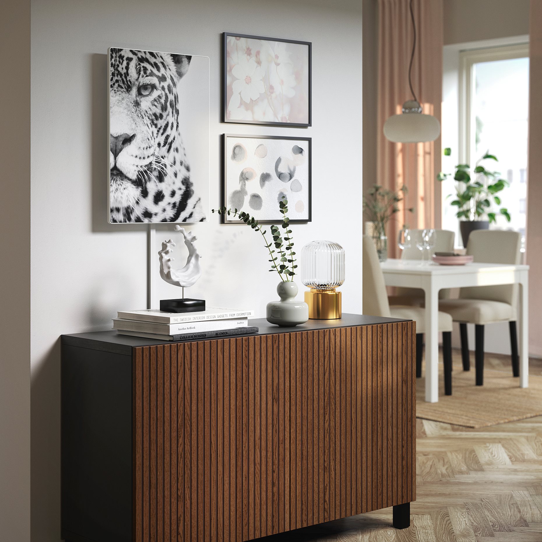 SYMFONISK, πάνελ για κορνίζα με ηχείο/Τζάγκουαρ, 105.478.63