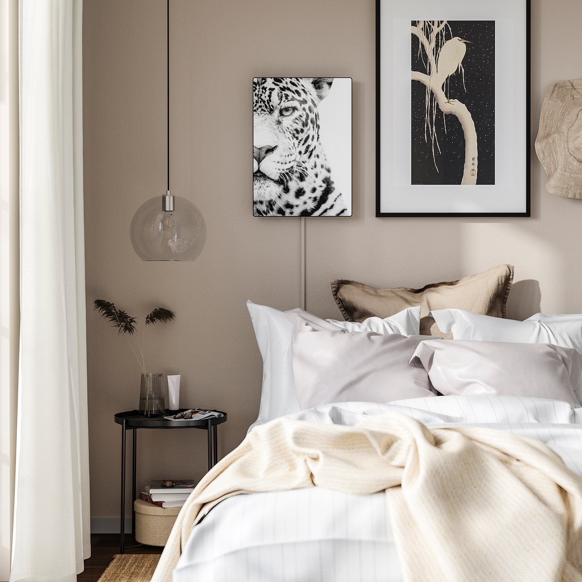 SYMFONISK, πάνελ για κορνίζα με ηχείο/Τζάγκουαρ, 105.478.63