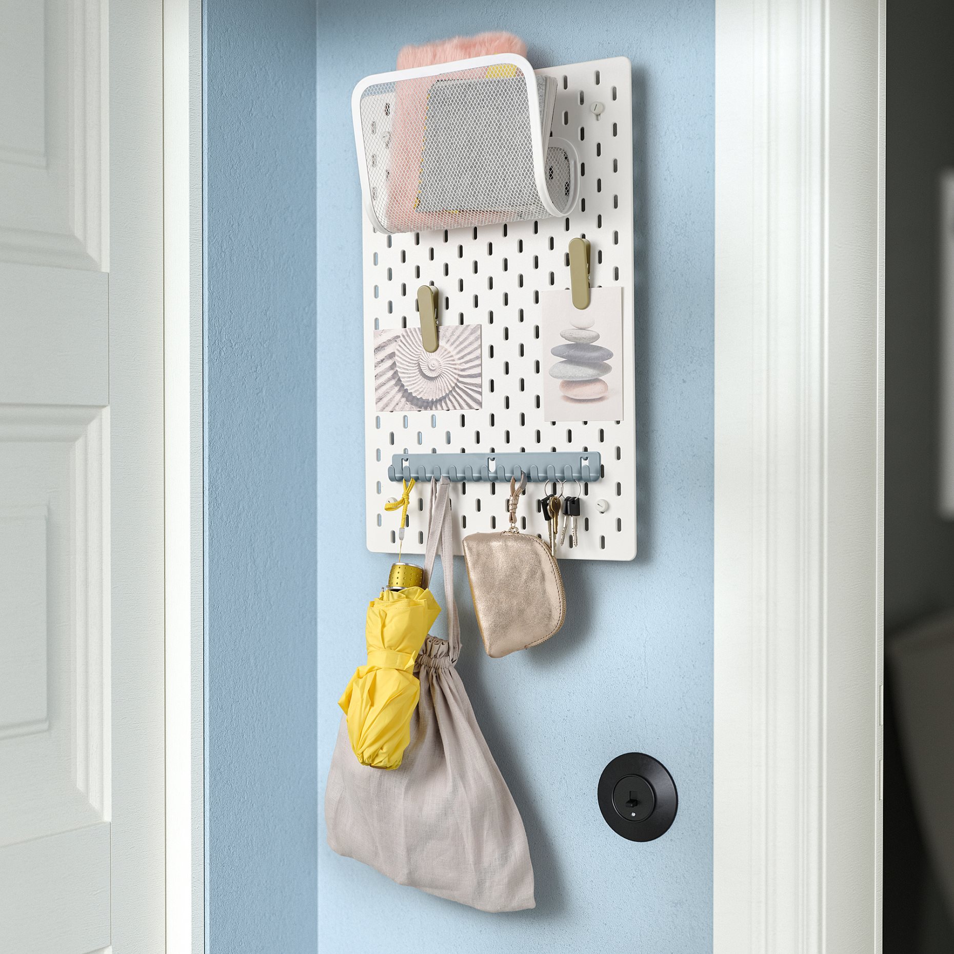 SKÅDIS, hook rack, 105.541.70