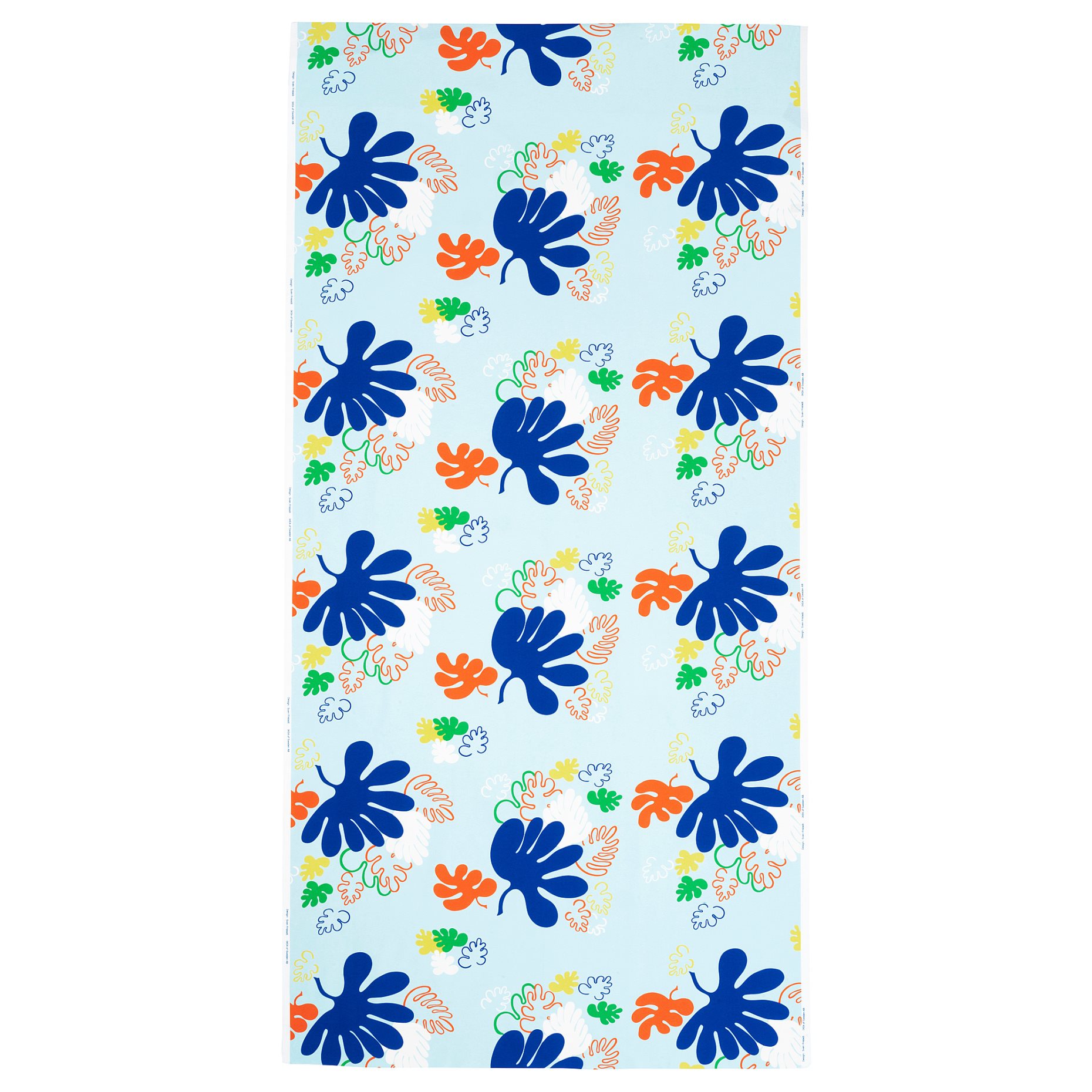 KRYPKORNELL, pre-cut fabric/leaf pattern, 150x300 cm, 105.552.16