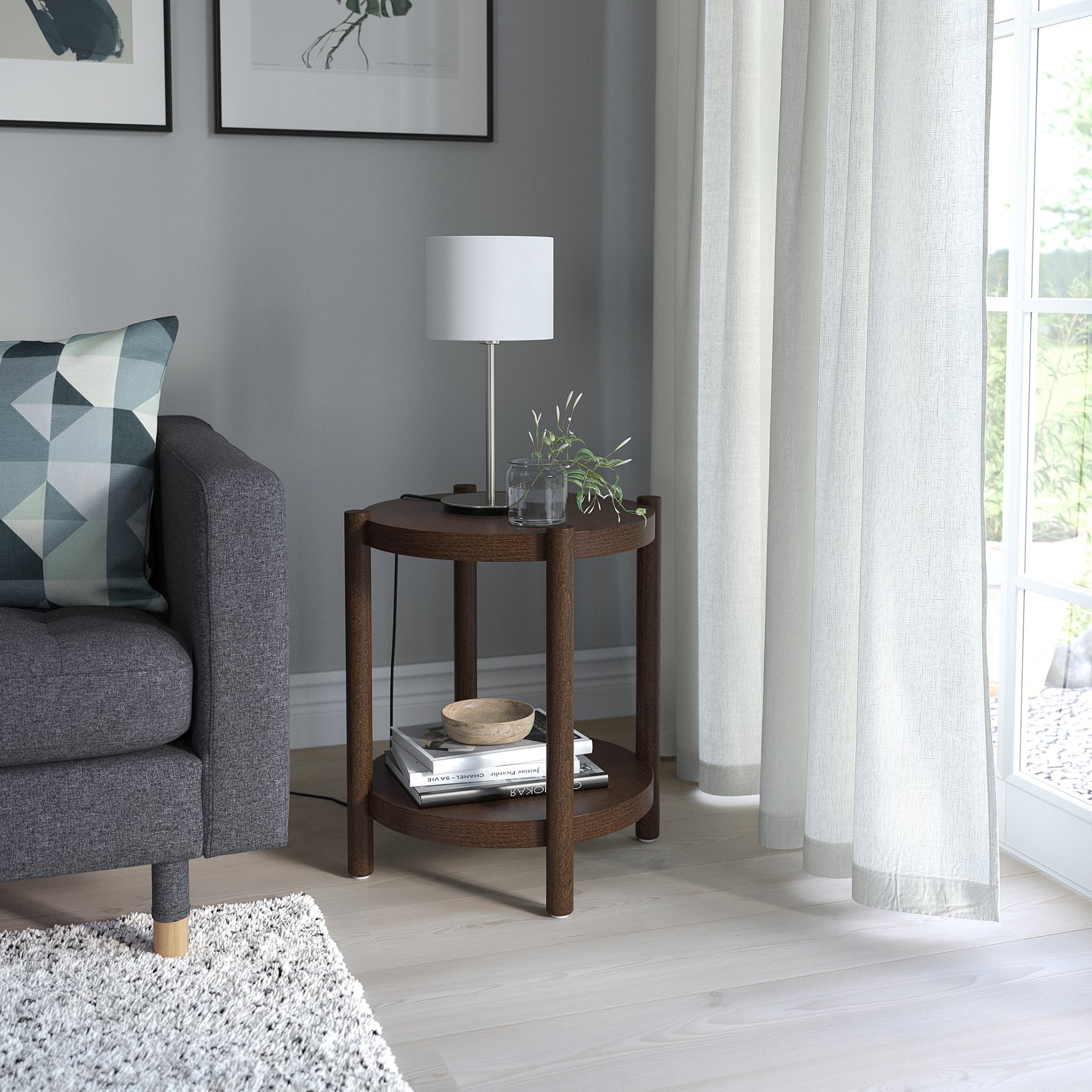 LISTERBY, side table, 50 cm, 105.622.50