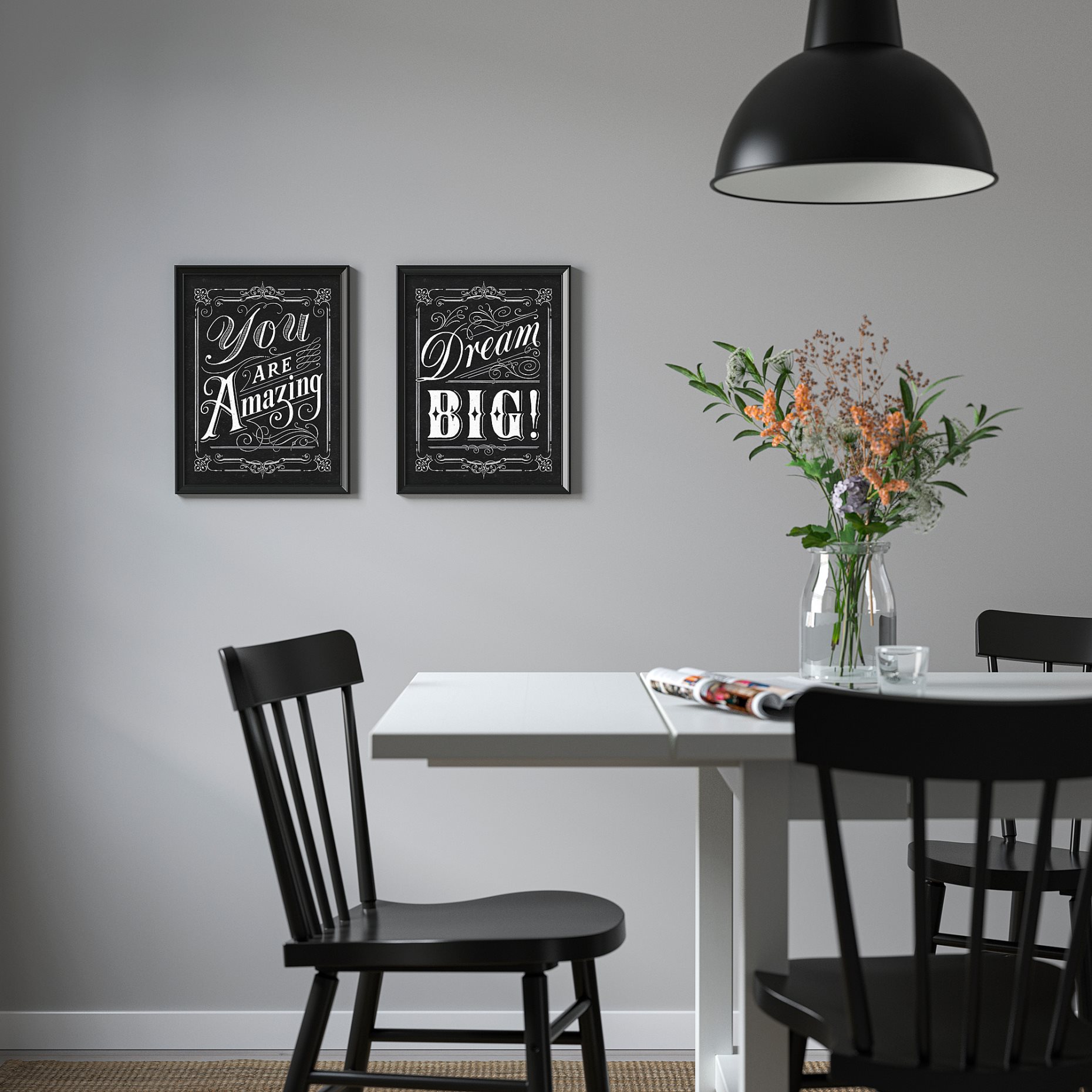 BILD, πόστερ/είσαι φανταστικός, 2 τεμ. 30x40 cm, 105.680.73