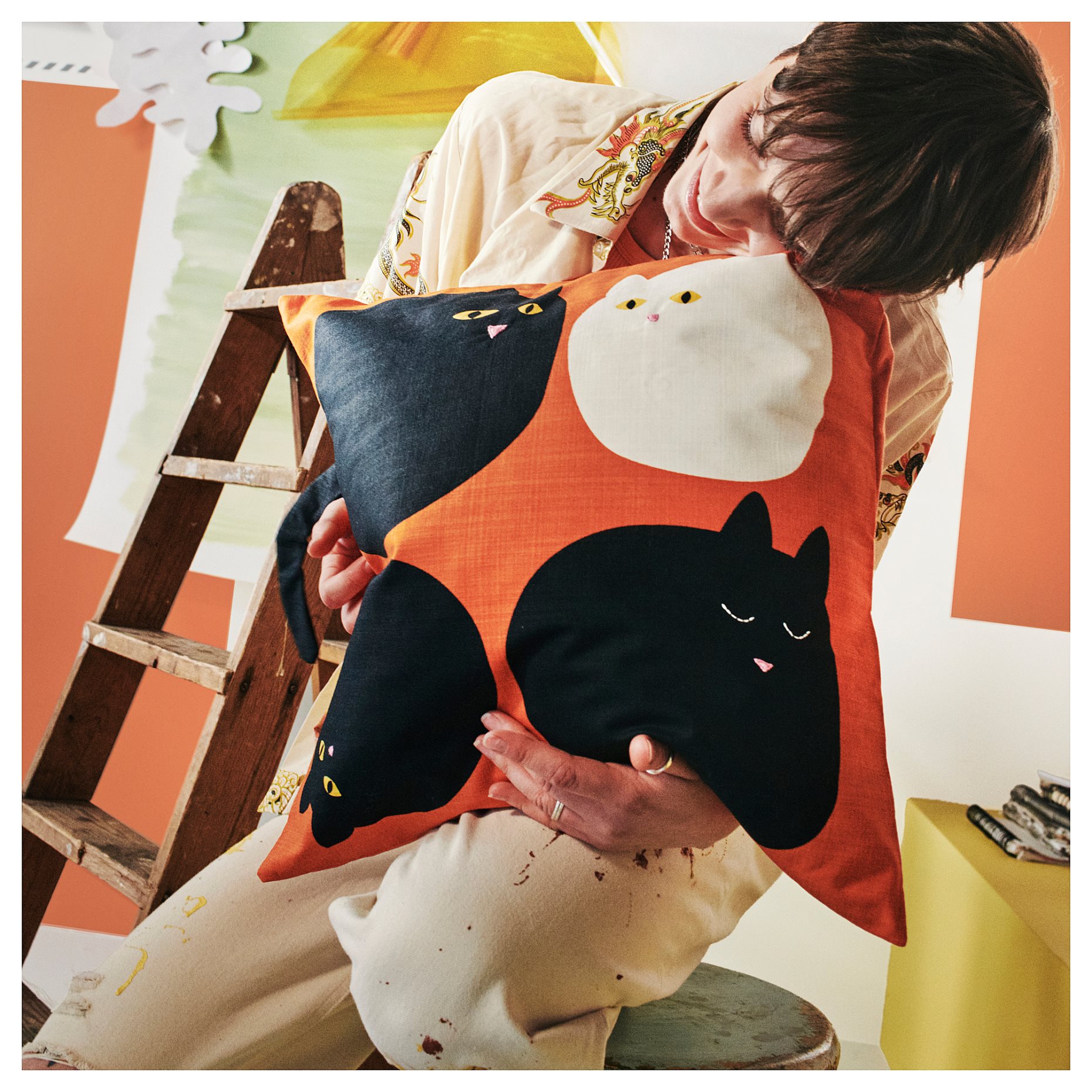 MÄVINN, cushion cover, 50x50 cm, 105.749.55