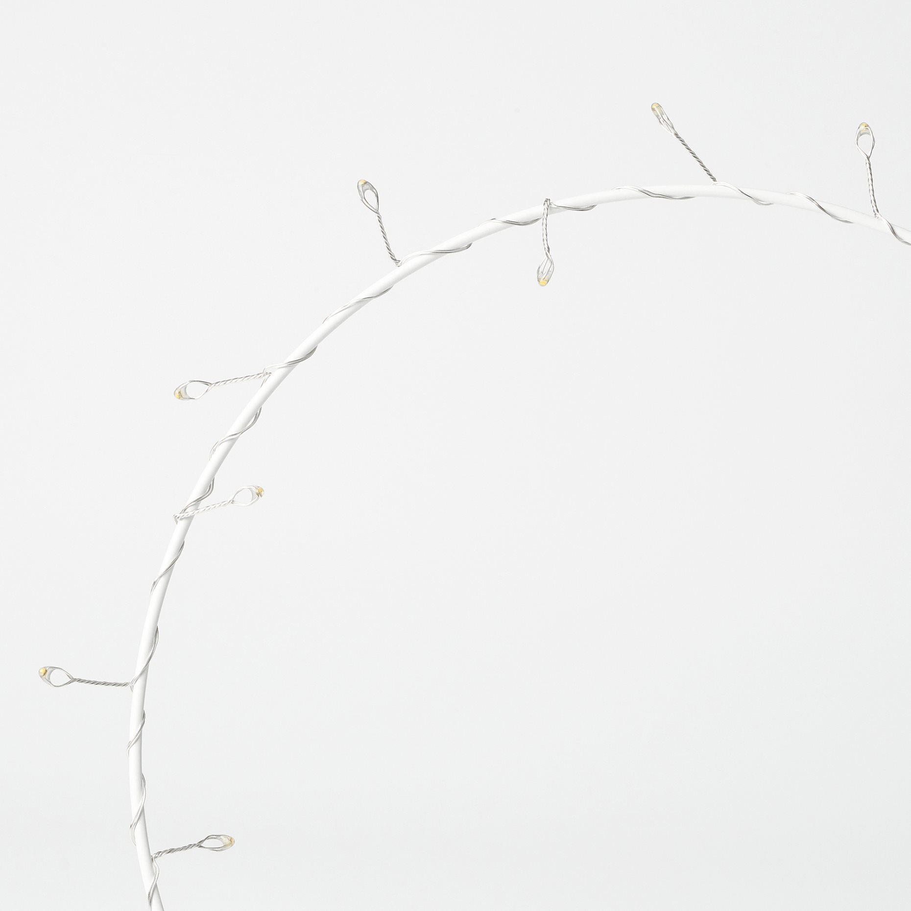 FRÖJDA, κρεμαστό φωτιστικό με ενσωματωμένο φωτισμό LED/λειτουργία με μπαταρία/σχήμα δαχτυλιδιού, 27 cm, 105.821.49