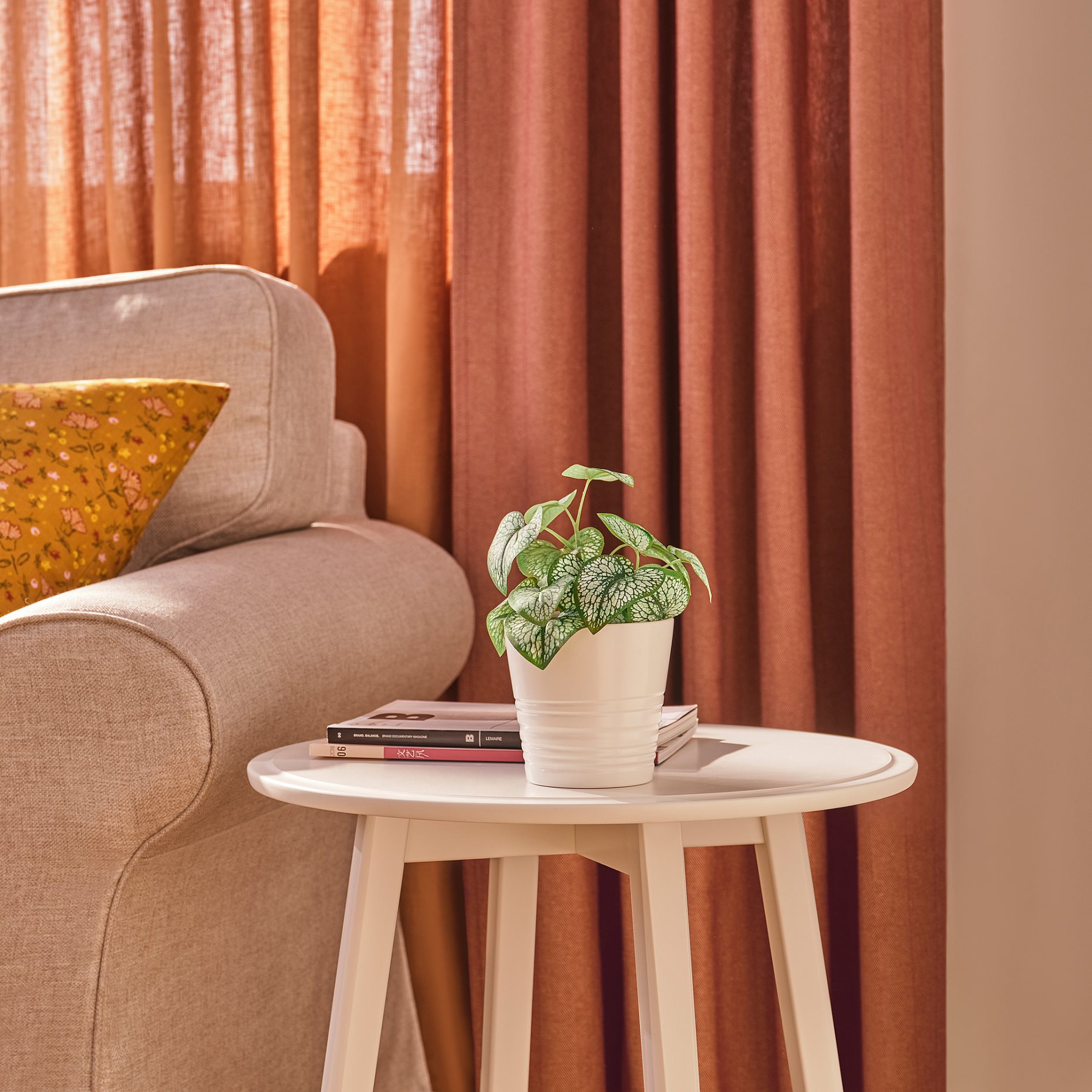 FEJKA, τεχνητό φυτό σε γλάστρα/εσωτερικού/εξωτερικού χώρου/Μπρουνέρα μη-με-λησμόνει, 9 cm, 105.825.02