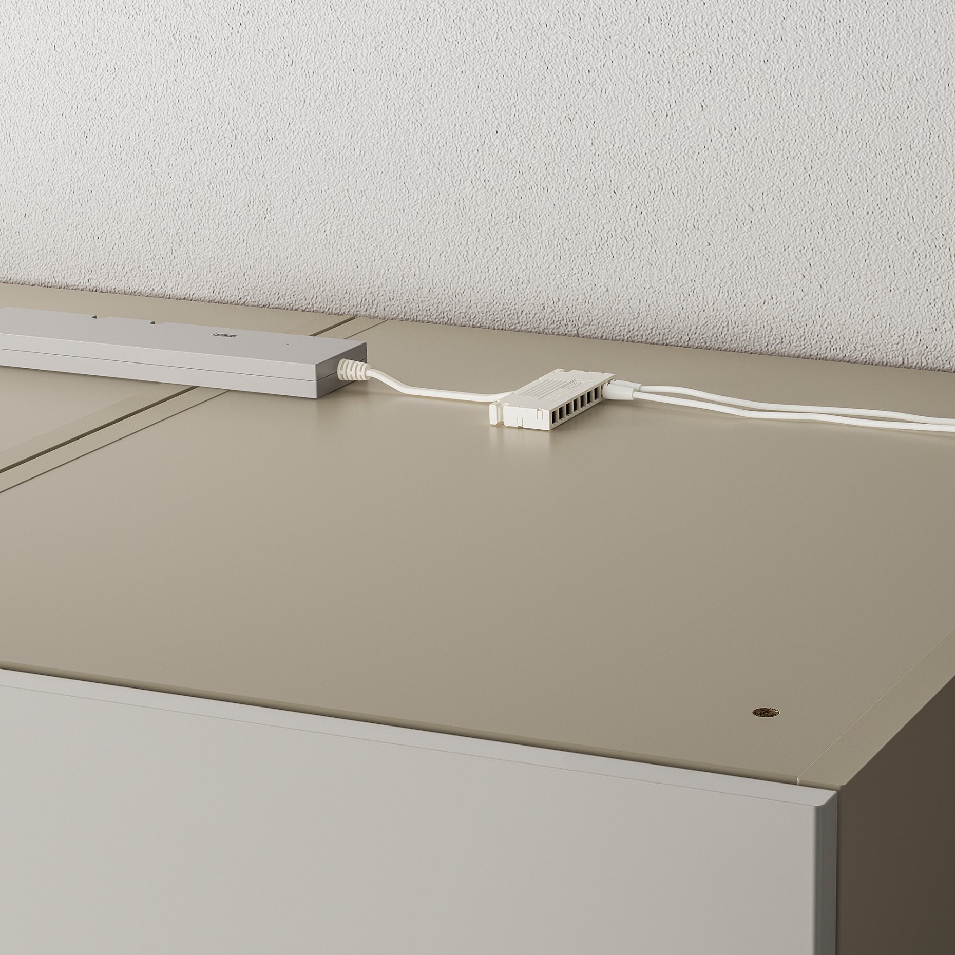 ÖVERSIDAN, wardrobe strip with built-in LED light source with sensor/dimmable, 71 cm, 105.894.76
