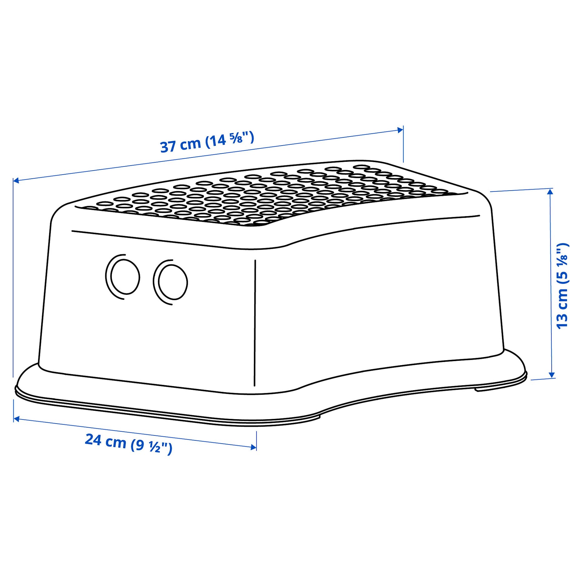 FÖRSIKTIG, childrens stool, 105.913.18