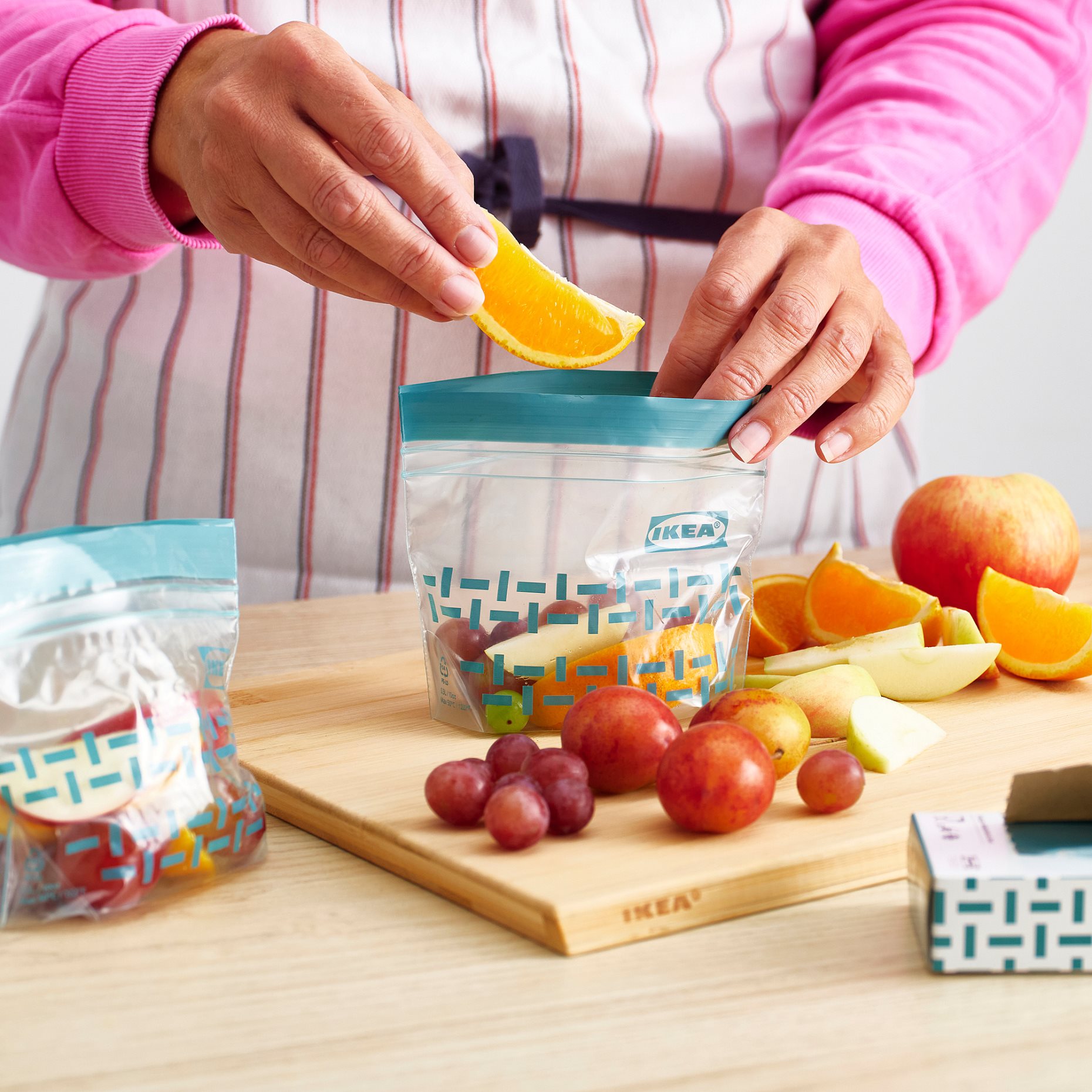 ISTAD, επανασφραγιζόμενη σακούλα τροφίμων, 25 τεμ. 0.3 l, 105.927.04