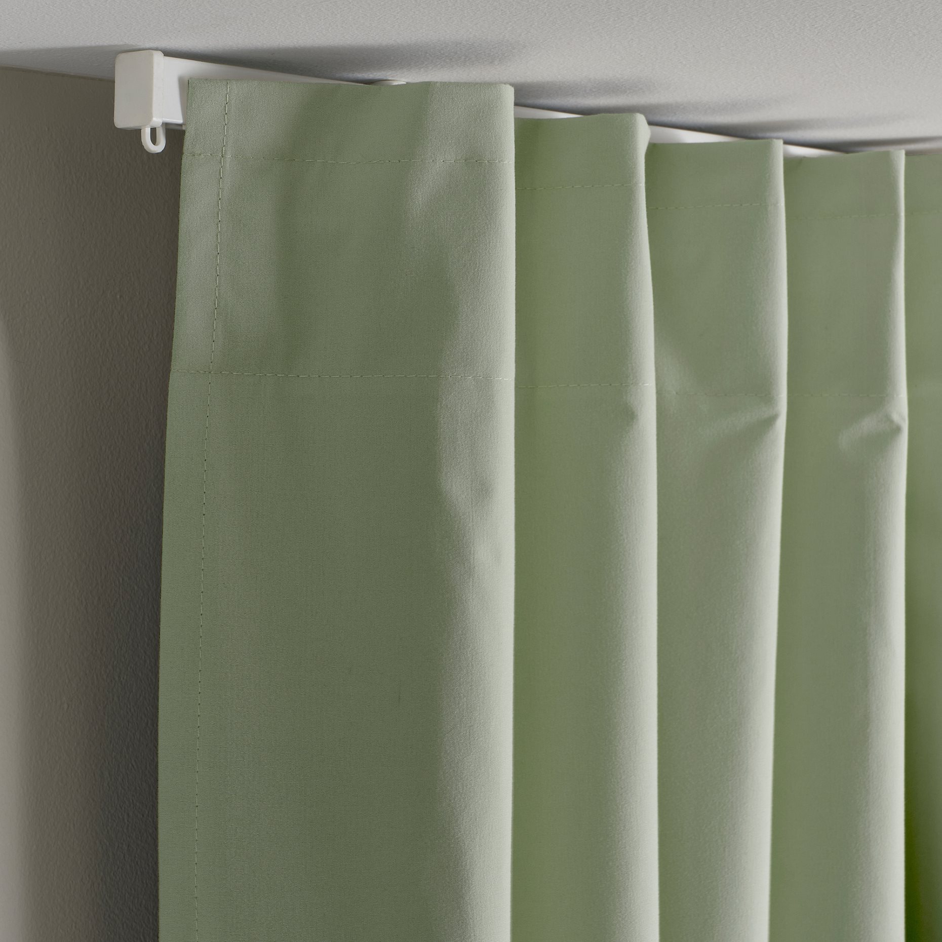 BENGTA, κουρτίνα με τρέσα/πλήρους συσκότισης, 1 τεμ. 210x300 cm, 106.021.66