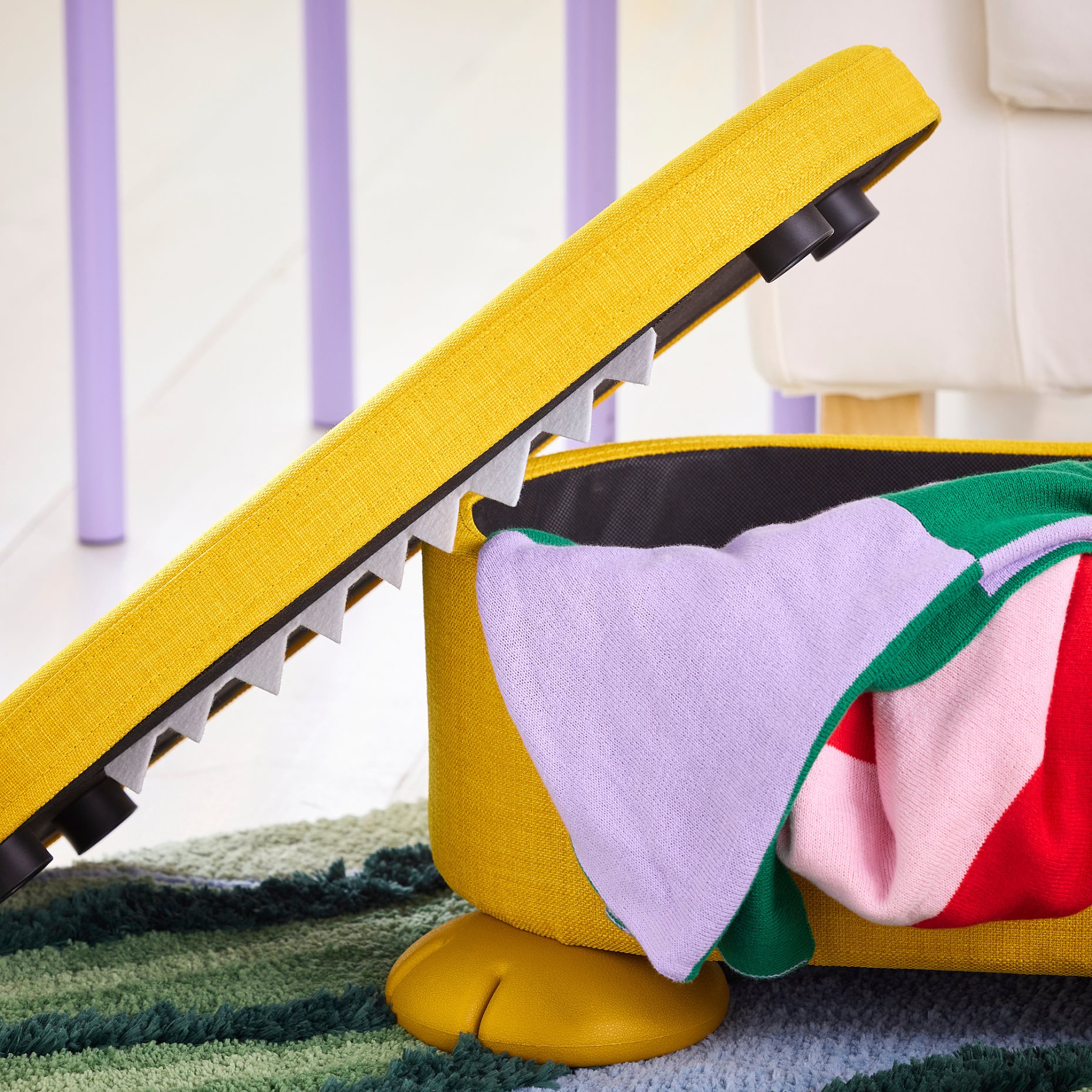 GREJSIMOJS, pouffe with storage, 106.031.80