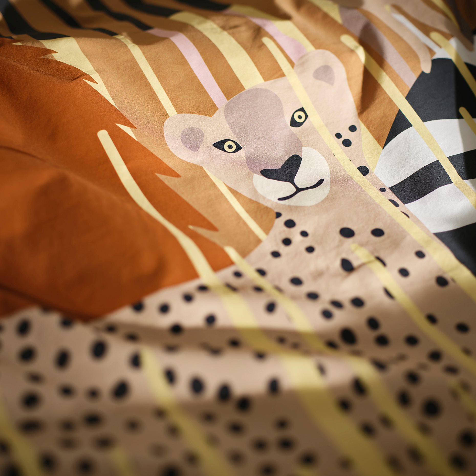 SANDLÖPARE, duvet cover and pillowcase, 150x200/50x60 cm, 106.032.41