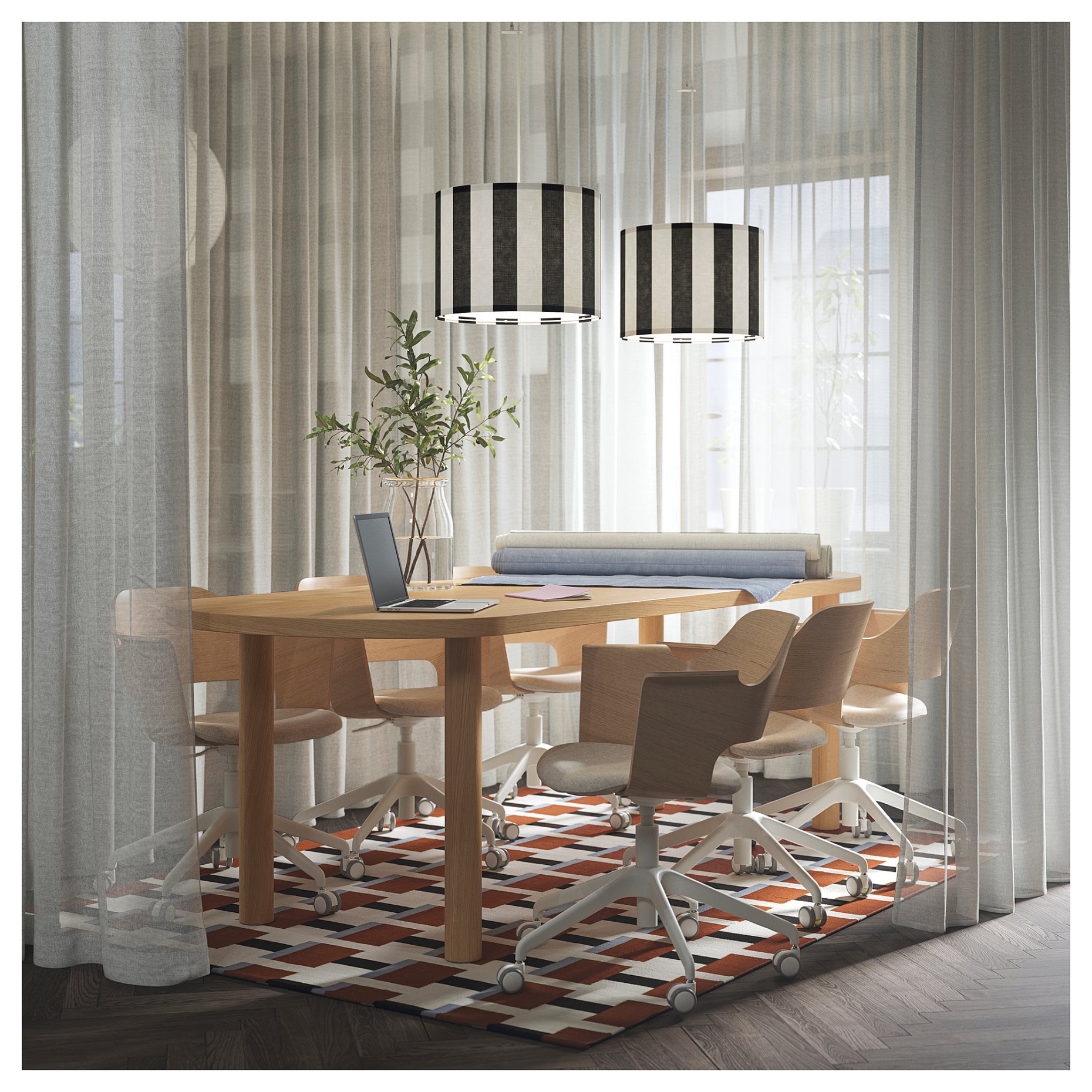 RINGSTA, καπέλο φωτιστικού, 42 cm, 106.071.35