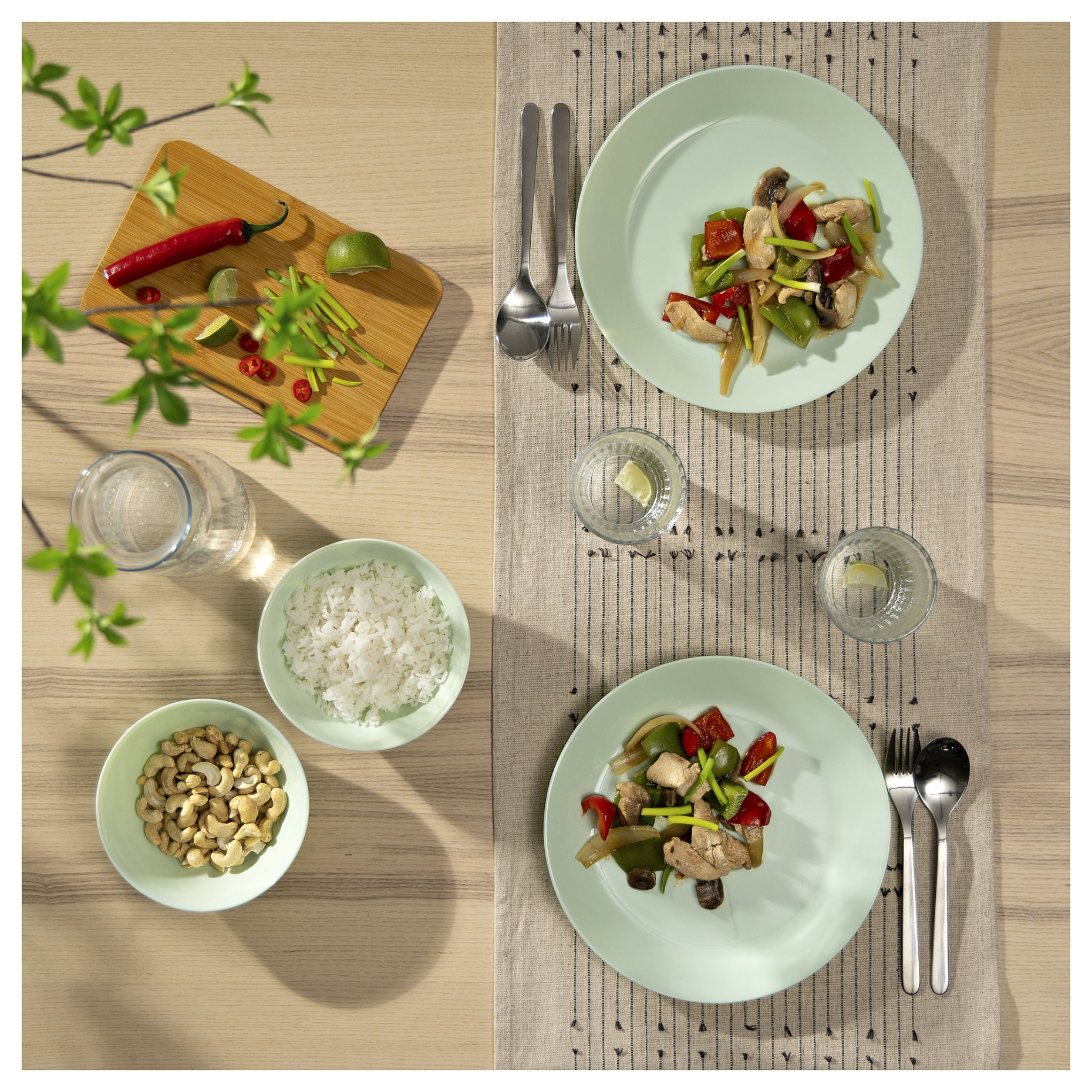 OFTAST, plate, 25 cm, 106.082.53