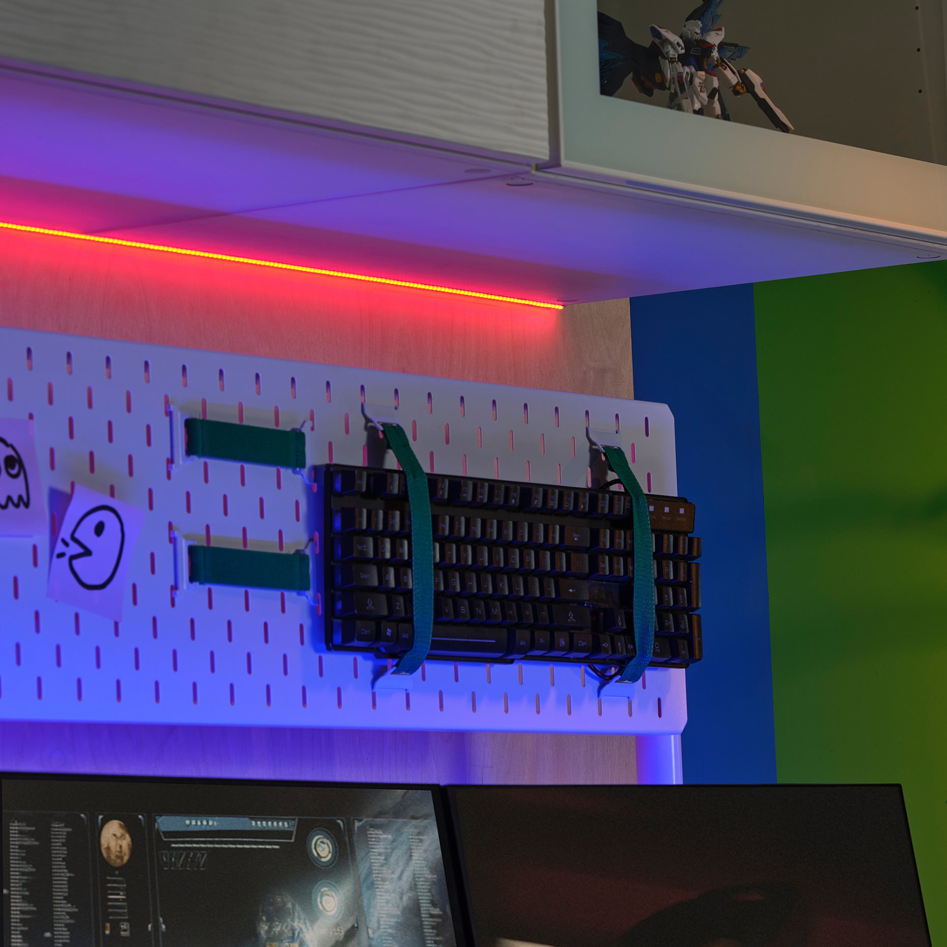 KABBLEKA, lighting strip with built-in LED light source with USB, 3 m, 106.096.67