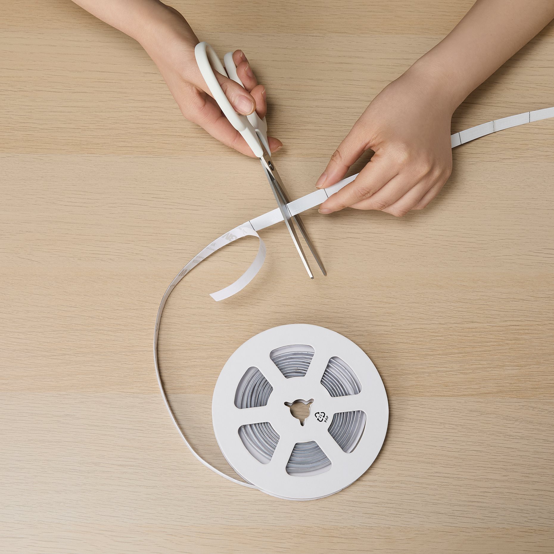 KABBLEKA, lighting strip with built-in LED light source with USB, 3 m, 106.096.67