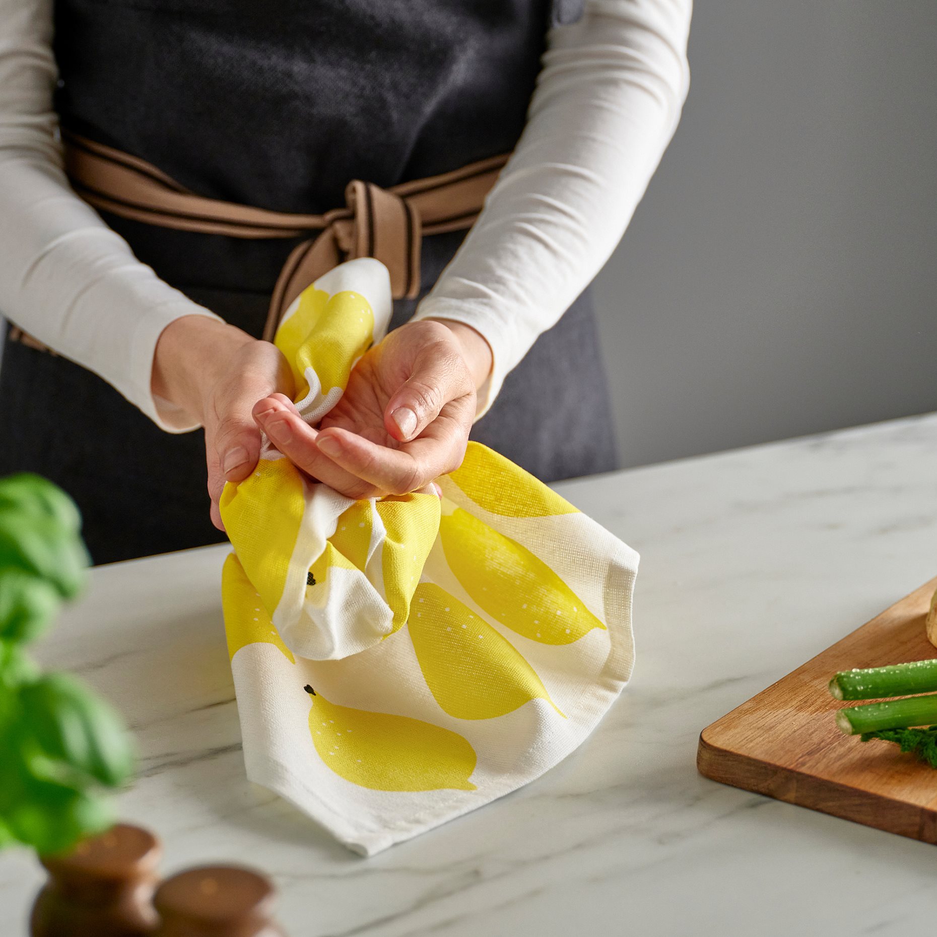 RINNIG, πετσέτα κουζίνας, 4 τεμ. 45x60 cm, 106.099.07