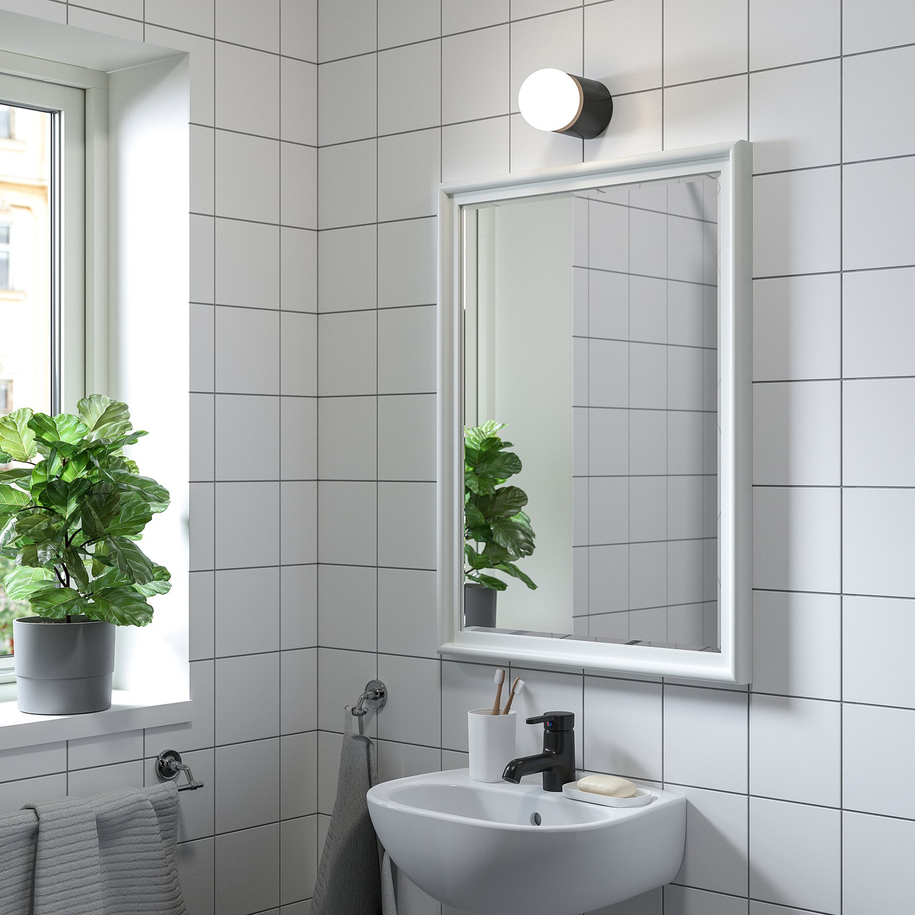 PINGSTSYREN, καθρέφτης, 60x80 cm, 106.100.91