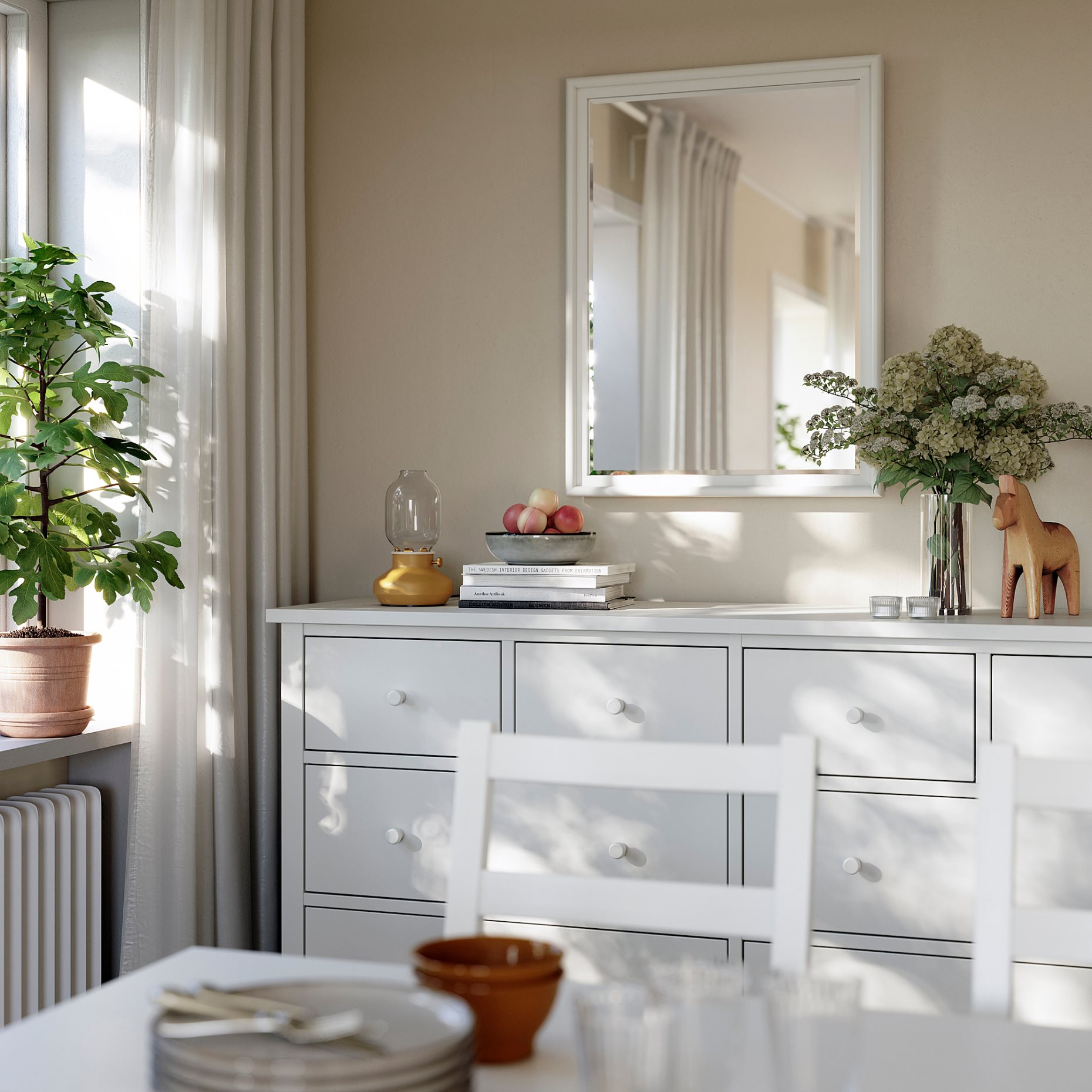 PINGSTSYREN, καθρέφτης, 60x80 cm, 106.100.91