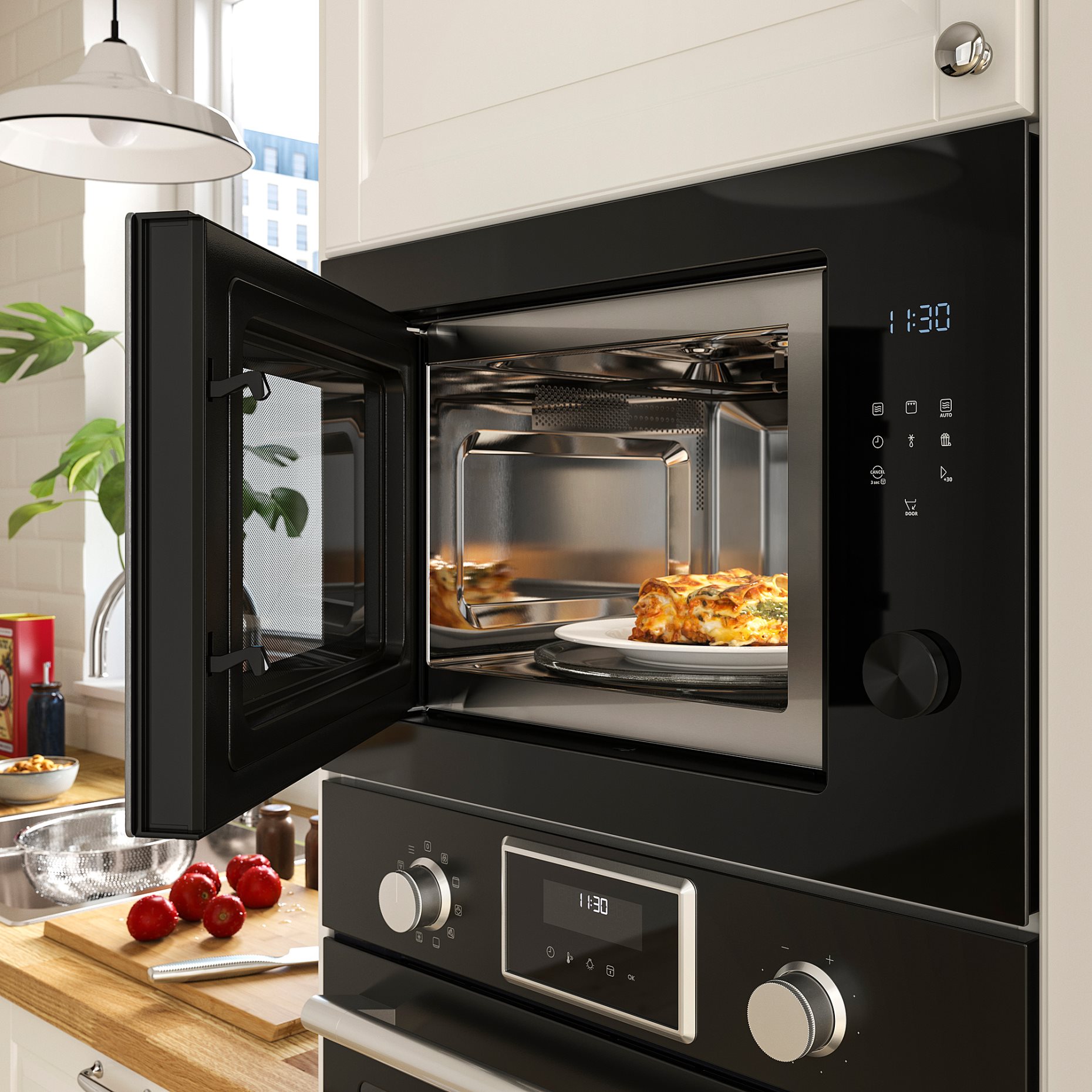 SPJUTBO, built-in microwave/grill function, IKEA 500, 106.140.51