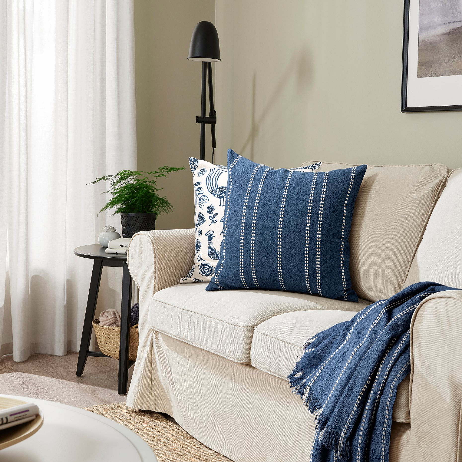 KRUTBRÄNNARE, κάλυμμα μαξιλαριού, 50x50 cm, 106.202.69